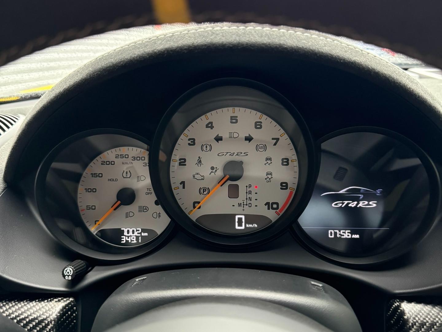 二手保时捷 718 黄色/黑色 保时捷718Cayman GT4 RS 中规版