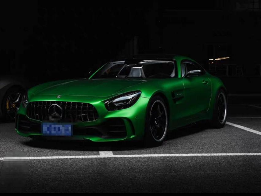 二手奔驰 AMG GT 绿色/黑色 2017款  GT R