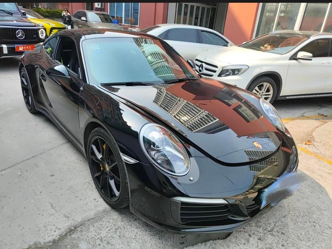 二手保时捷 911 橙色/黑色 2016款 Carrera 3.0T
