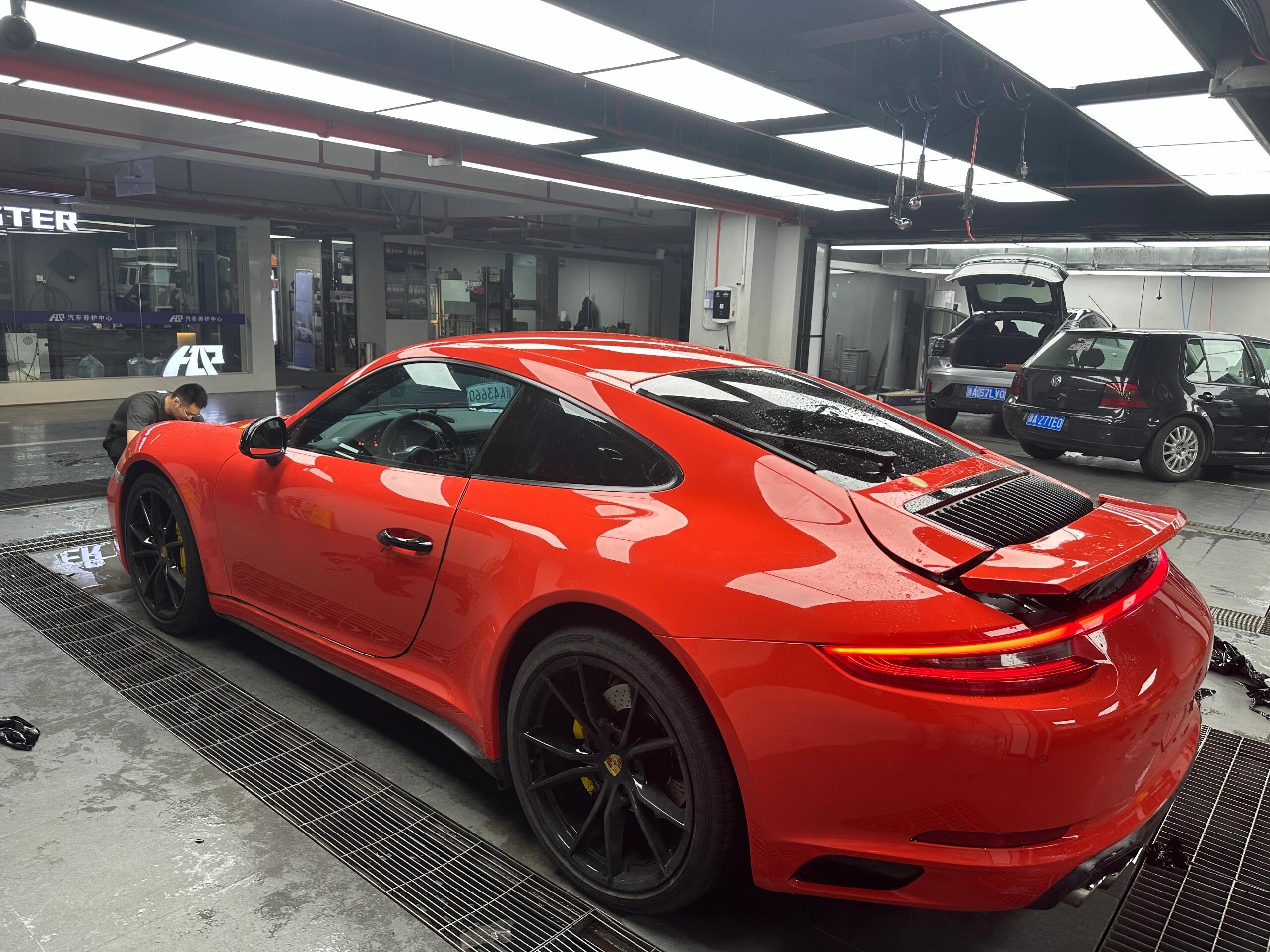 二手保时捷 911 橙色/黑色 2016款 Carrera 3.0T