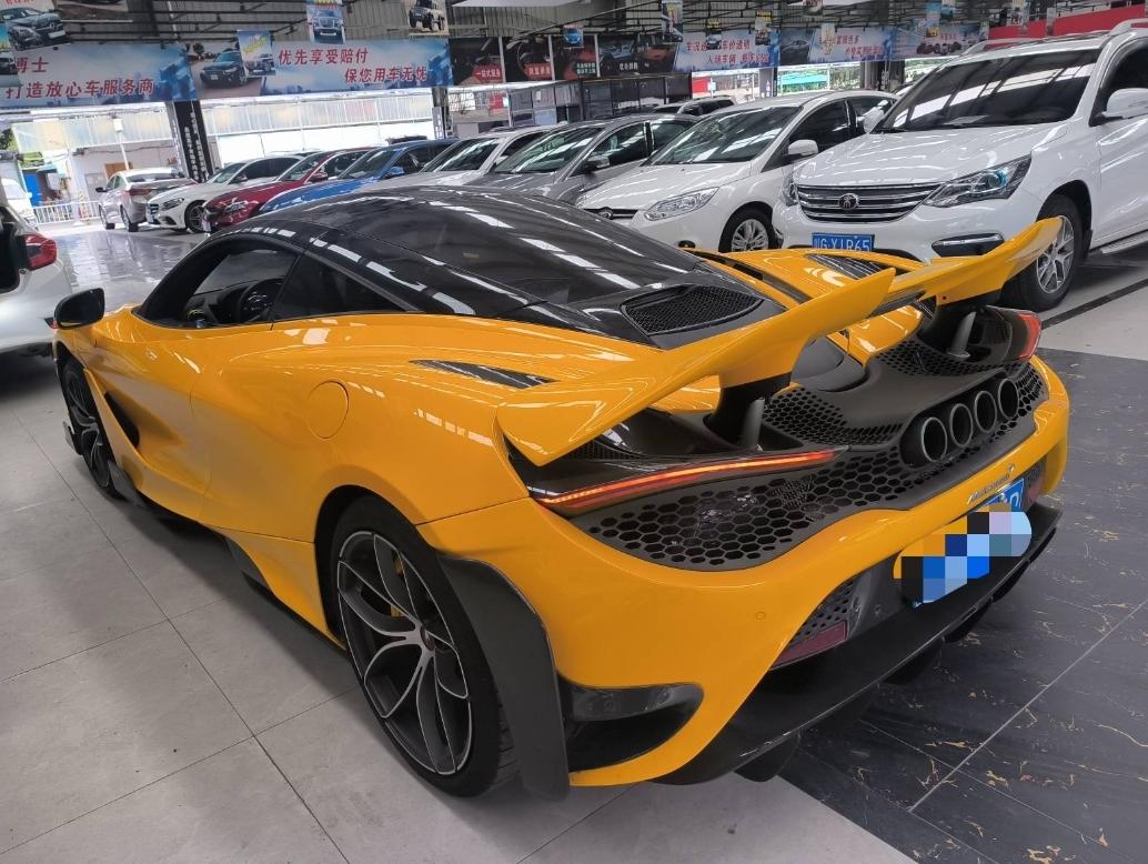 二手迈凯伦 720S 黄色/黑黄 2018款 4.0T Coupe