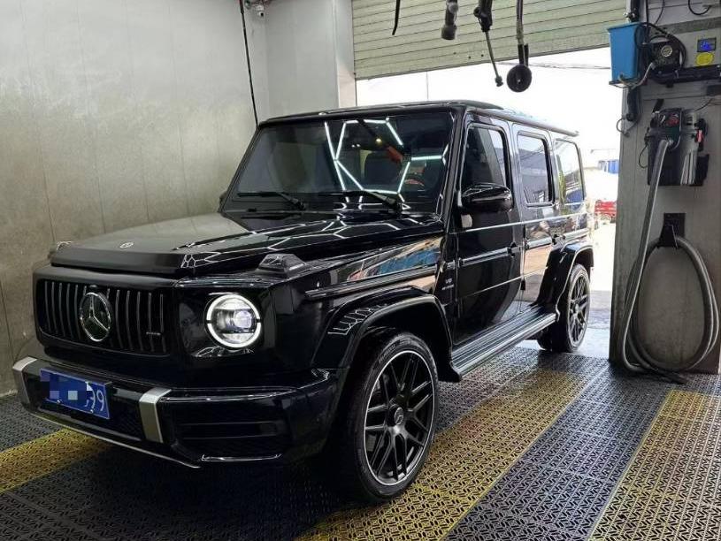 二手奔驰 奔驰G级 黑色/黑色 2023款 G 350
