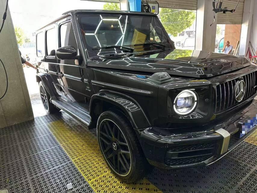 二手奔驰 奔驰G级 黑色/黑色 2023款 G 350