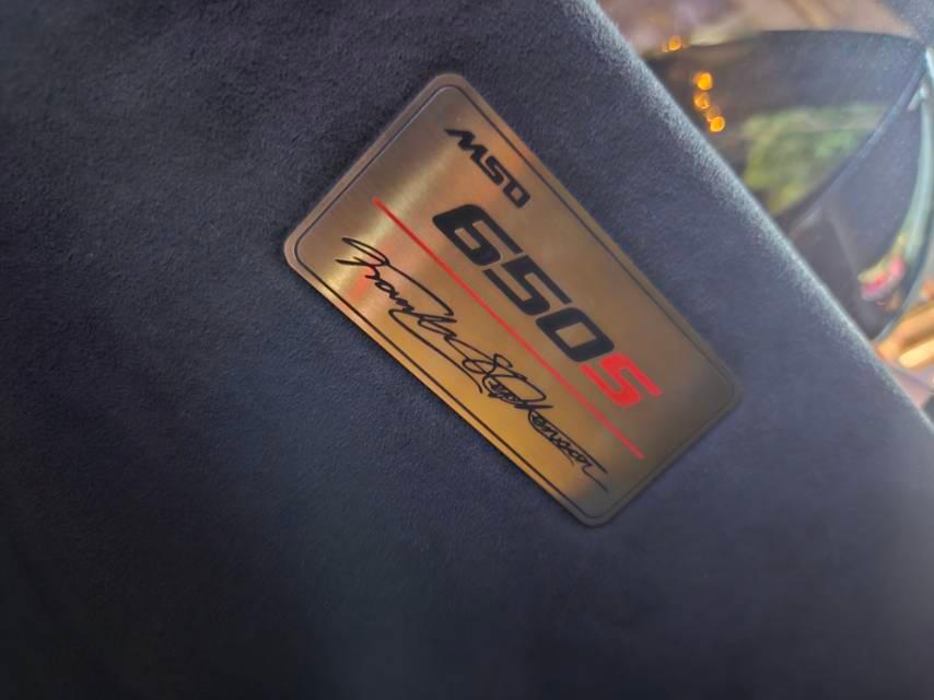二手迈凯伦 650S 黑色/黑色 2014款 3.8T Coupe