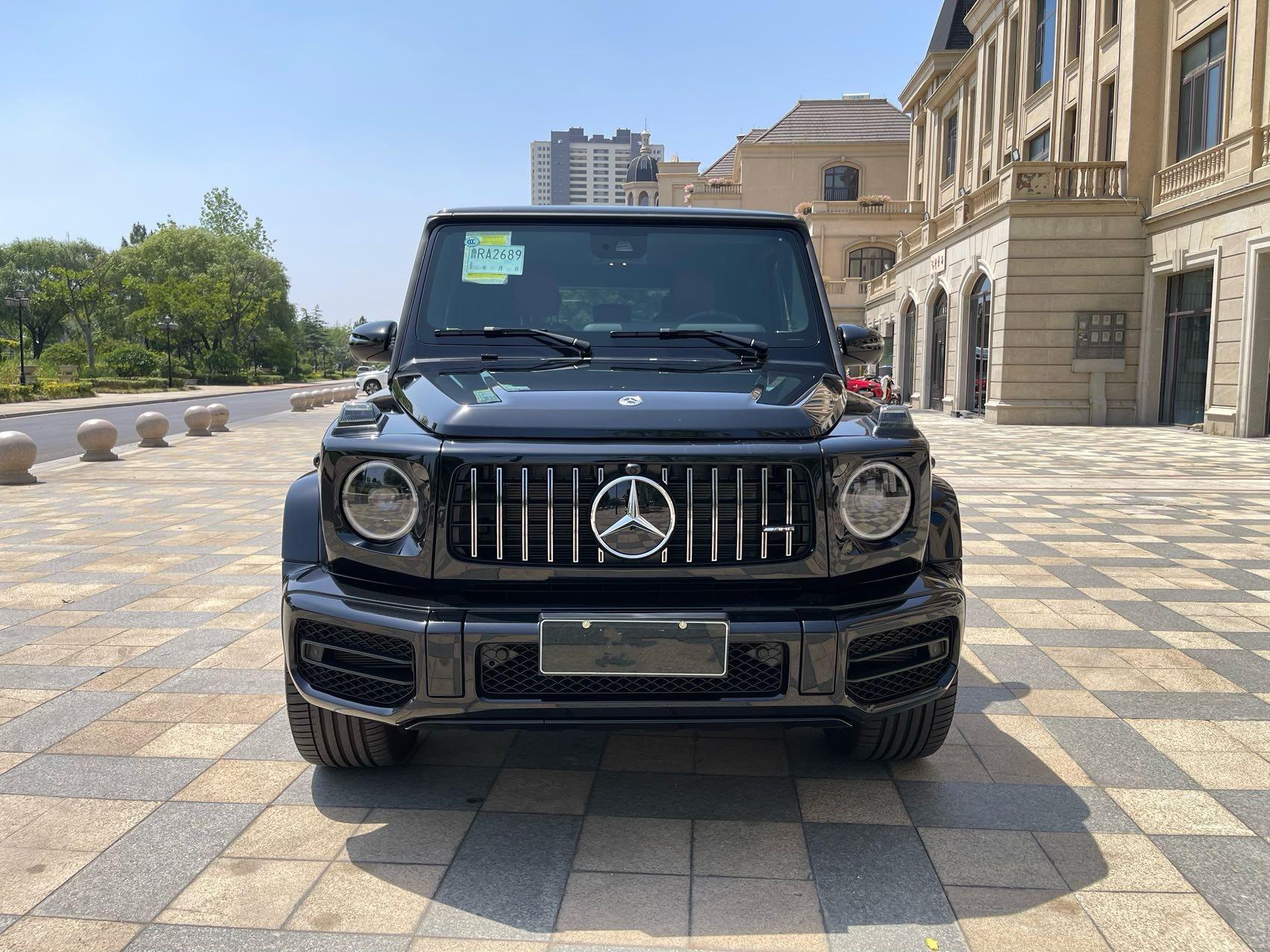 二手奔驰 奔驰G级 黑色/红色 2023款 G500