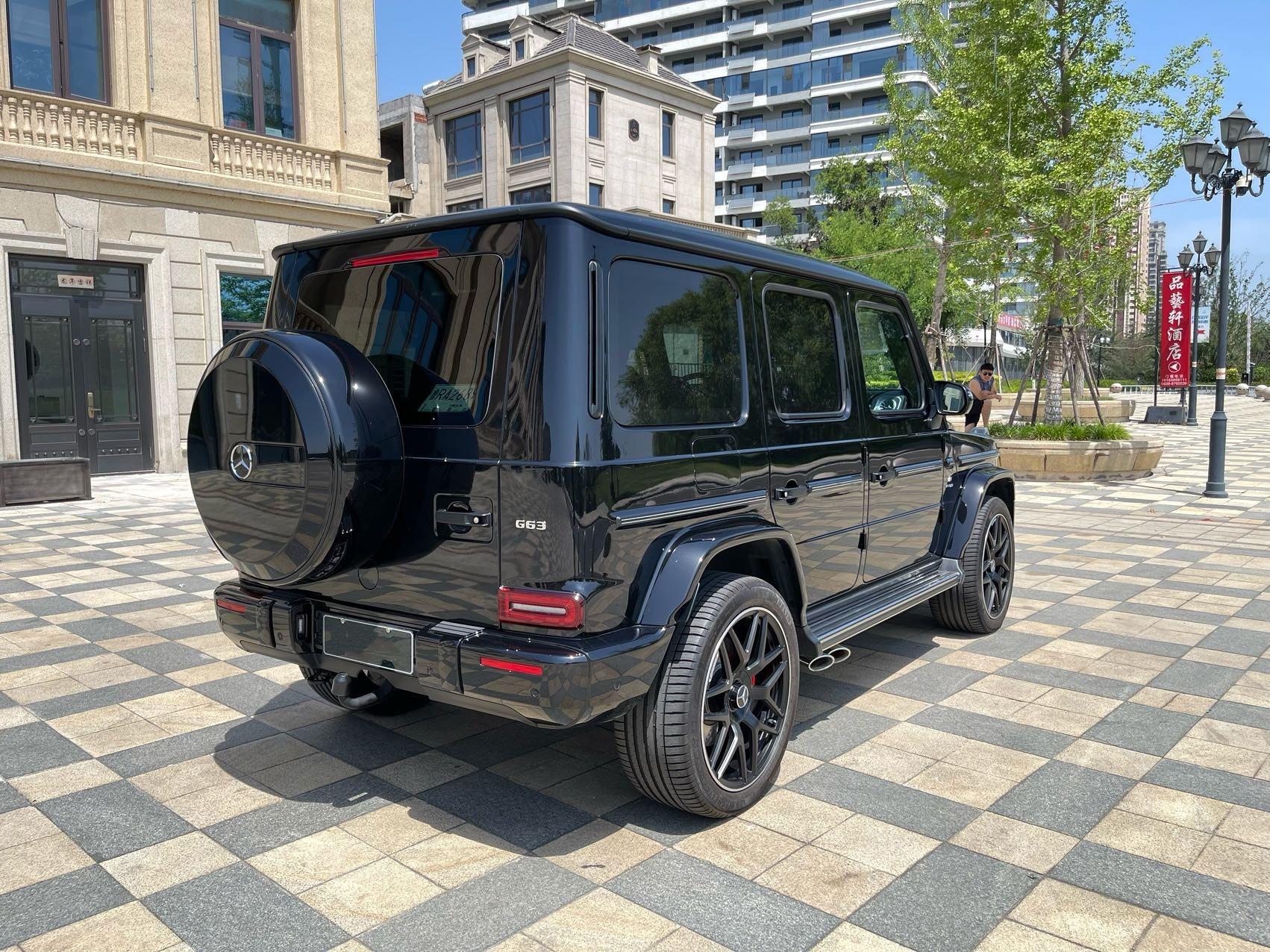 二手奔驰 奔驰G级 黑色/红色 2023款 G500