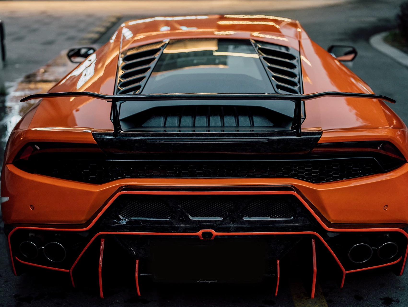 二手兰博基尼 Huracán 橙色/红内 2014款 LP 610-4