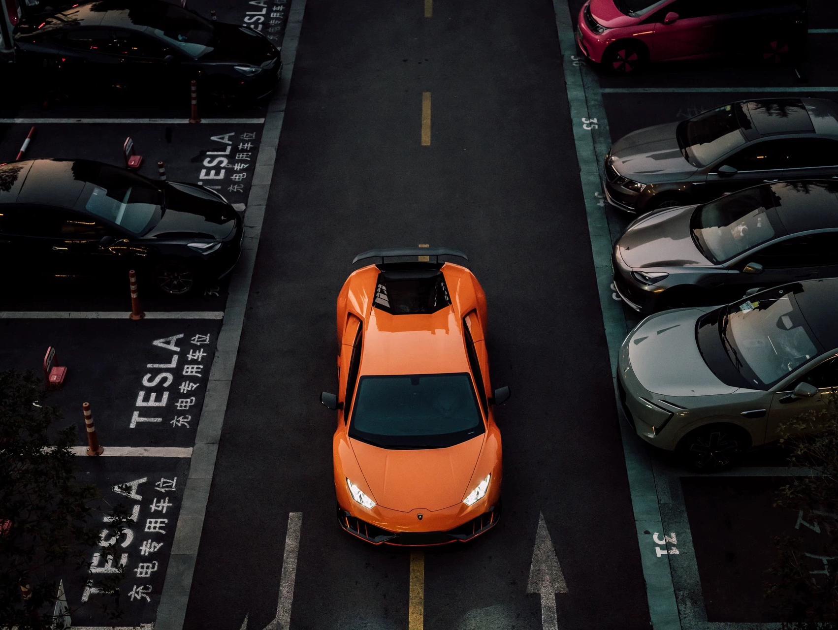 二手兰博基尼 Huracán 橙色/红内 2014款 LP 610-4