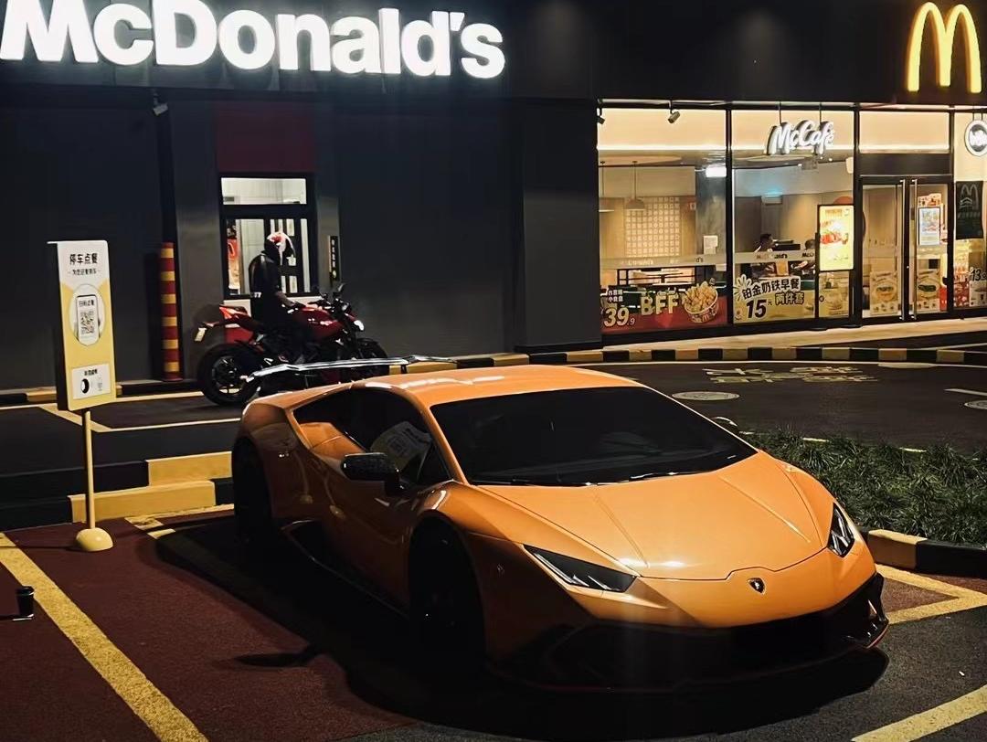 二手兰博基尼 Huracán 橙色/红内 2014款 LP 610-4