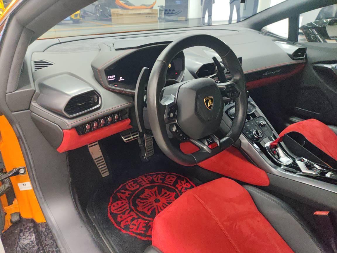 二手兰博基尼 Huracán 橙色/红内 2014款 LP 610-4