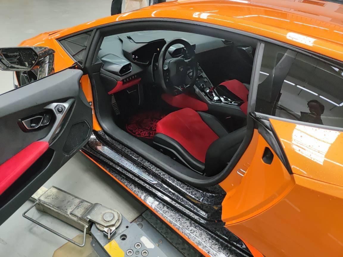 二手兰博基尼 Huracán 橙色/红内 2014款 LP 610-4