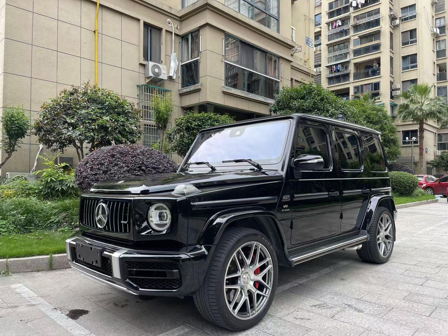 二手奔驰 G级AMG 黑色/红色 2021款 AMG G63