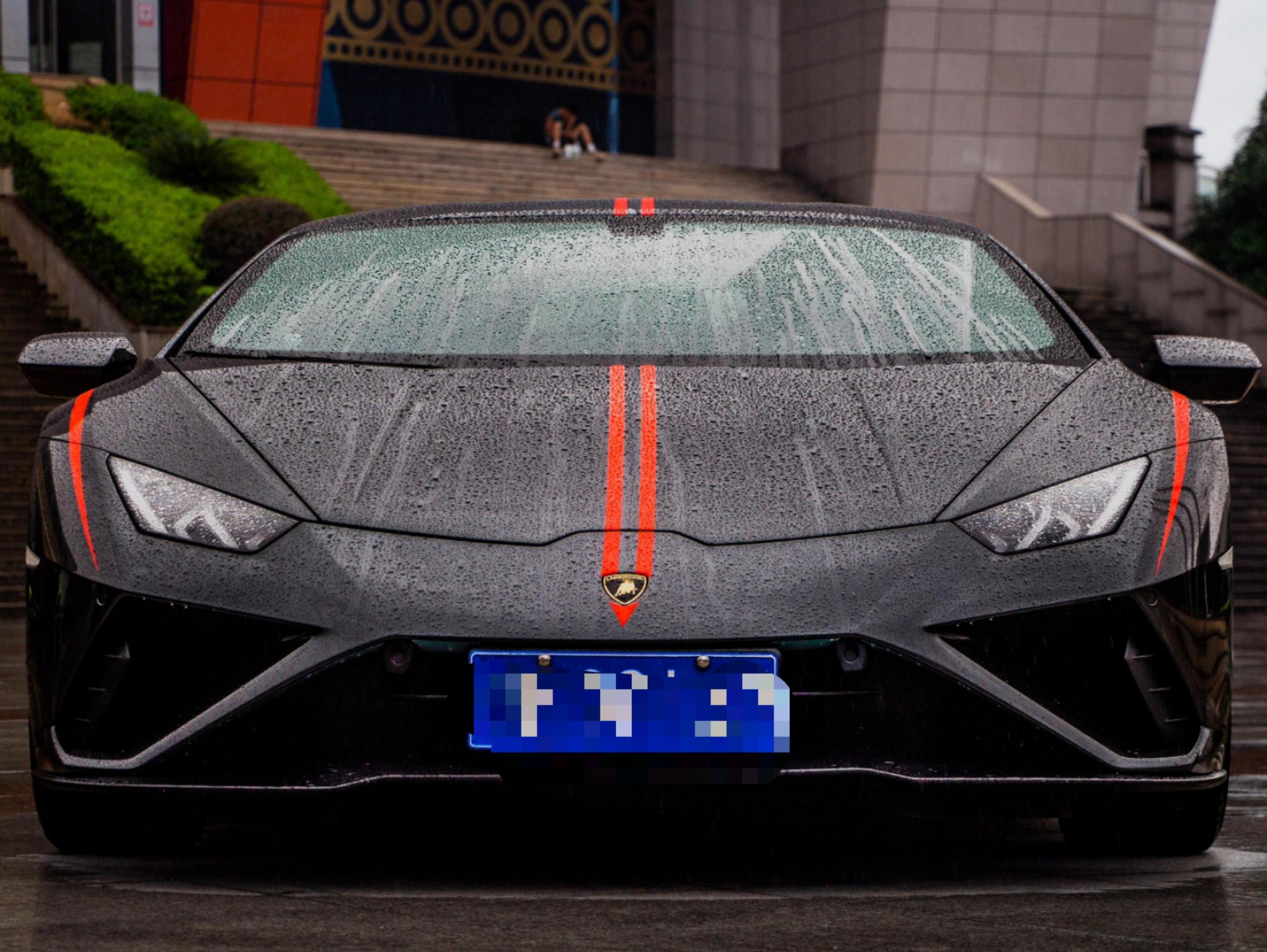 二手兰博基尼 Huracán 黑色/黑色 2020款 Huracán EVO RWD