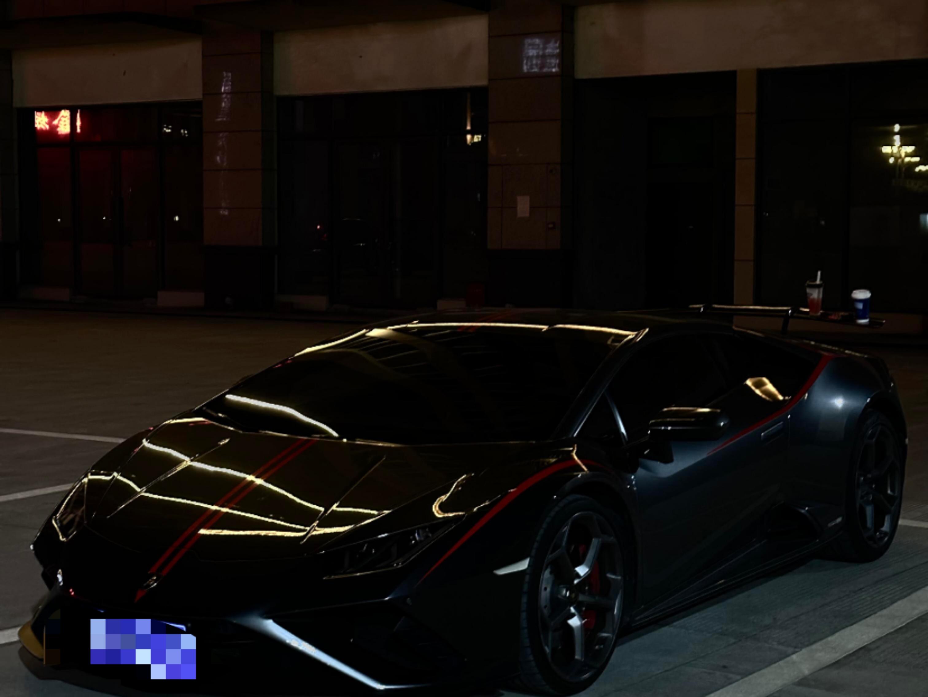 二手兰博基尼 Huracán 黑色/黑色 2020款 Huracán EVO RWD