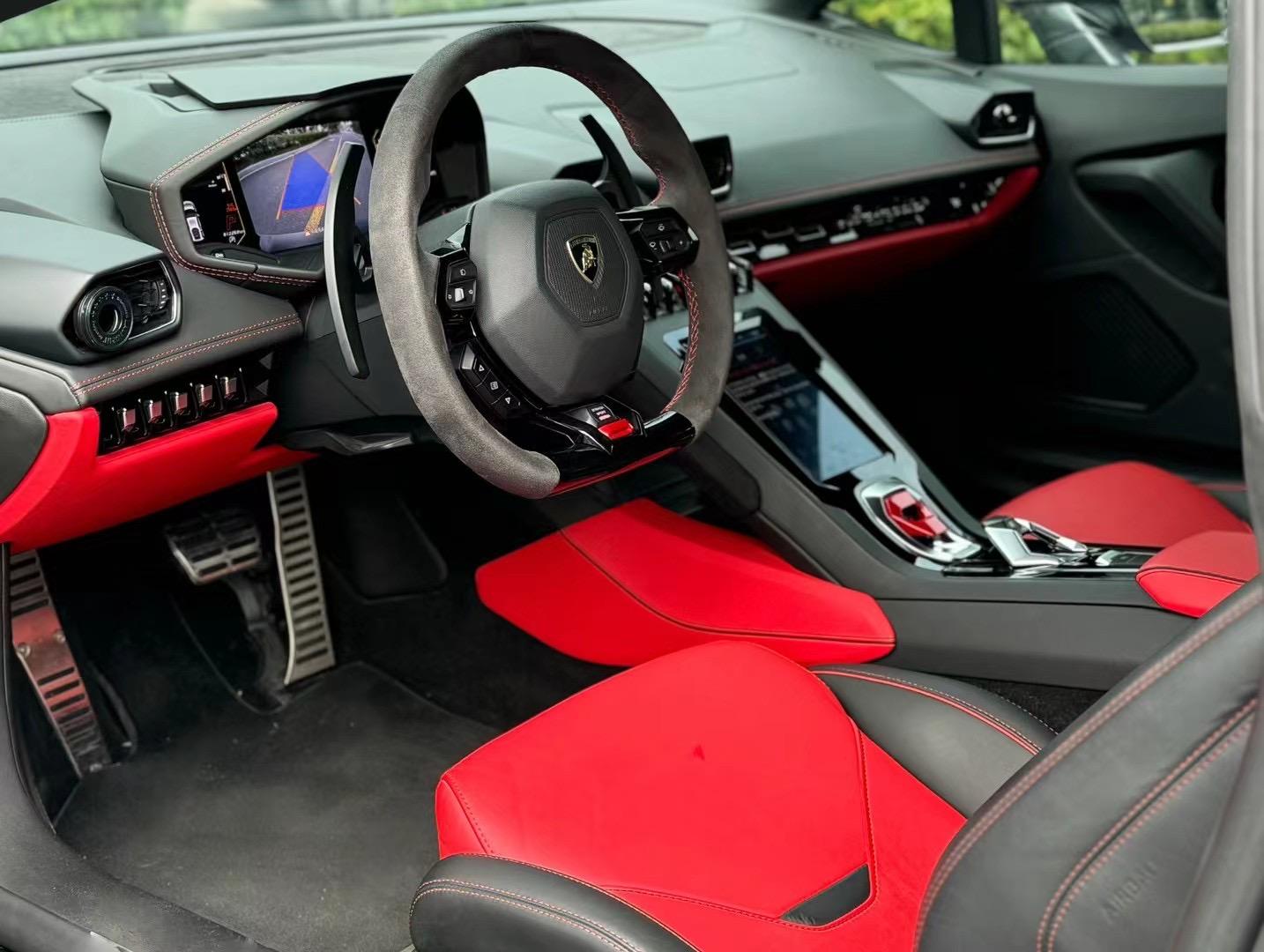 二手兰博基尼 Huracán 黑色/黑色 2020款 Huracán EVO RWD