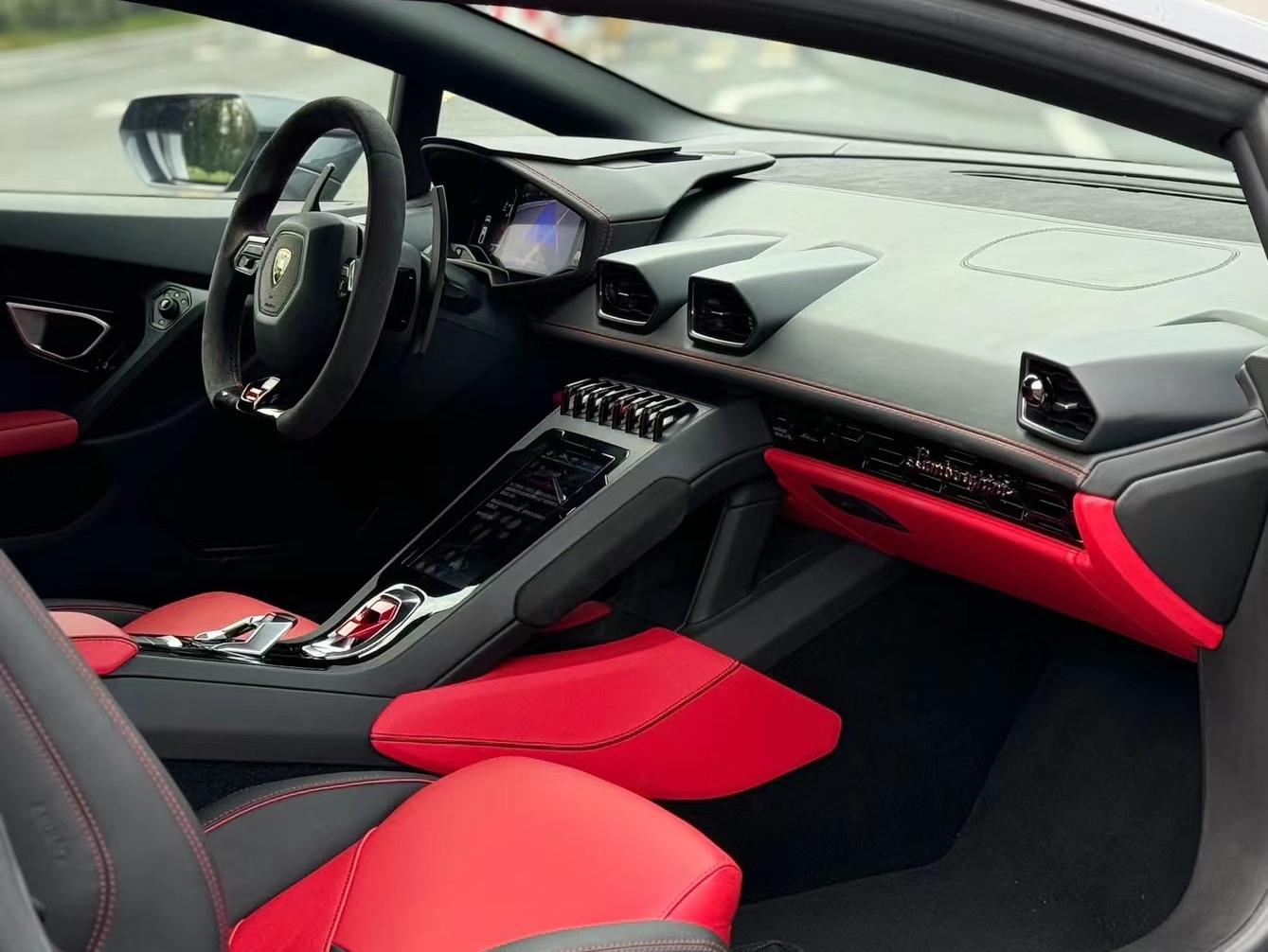 二手兰博基尼 Huracán 黑色/黑色 2020款 Huracán EVO RWD