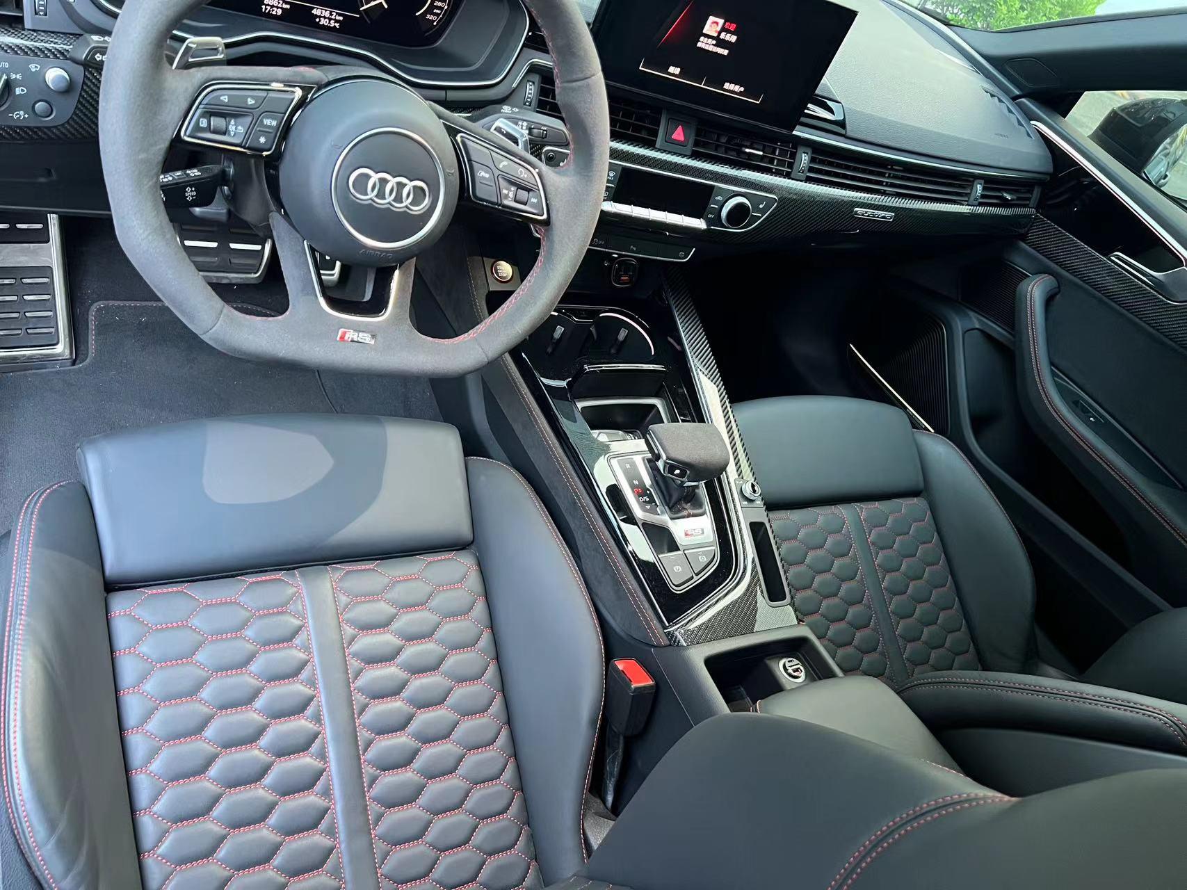 二手奥迪 RS 黑色/黑色 RS5 Coupe 黑曜版 中规版