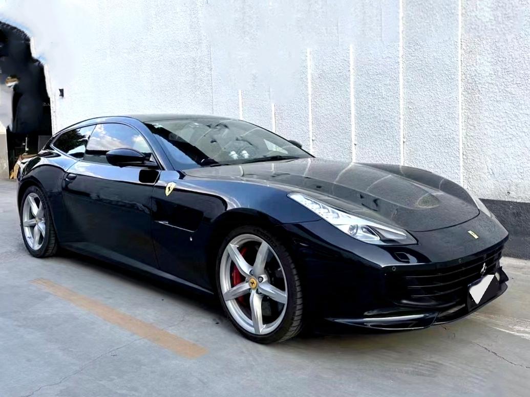 二手法拉利 GTC4 Lusso 黑色/红色 2017款 3.9T V8