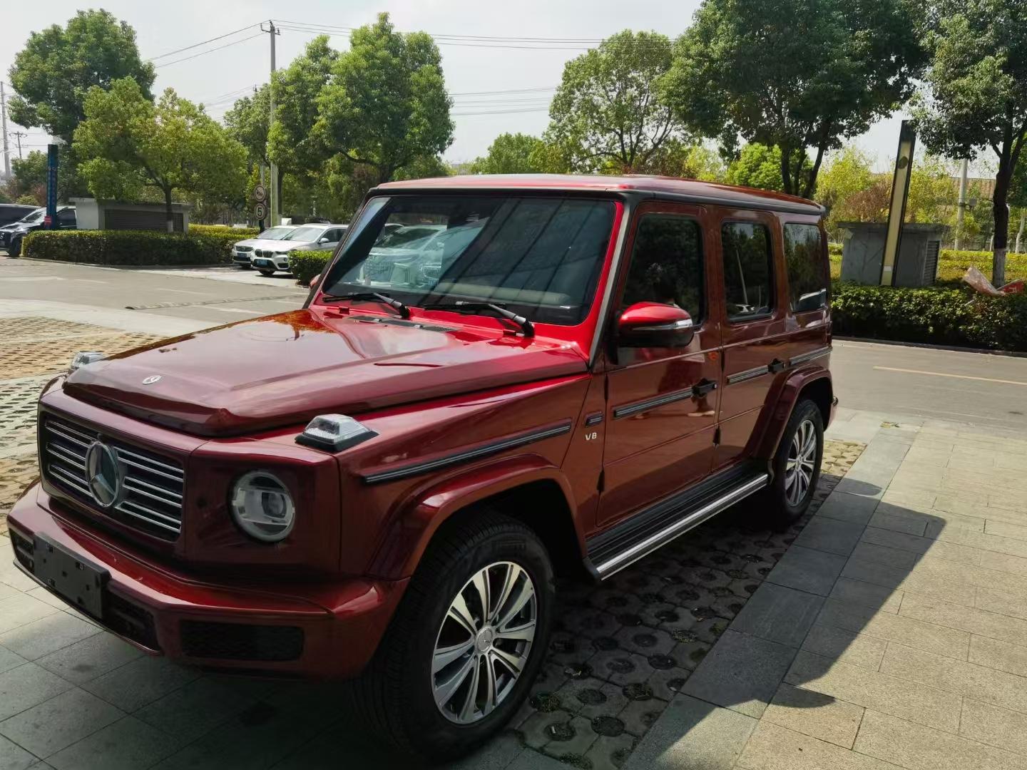 二手奔驰 奔驰G级 红色/黑色 2023款 G500