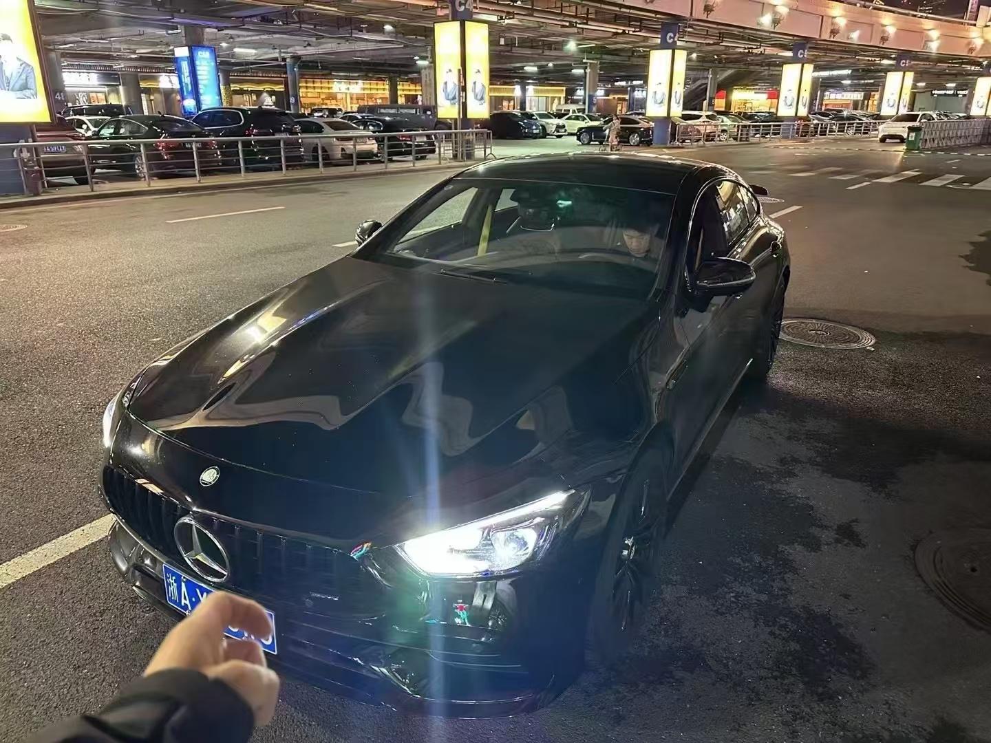 二手奔驰 AMG GT 白色/黑色 2022款 AMG GT 50 四门跑车