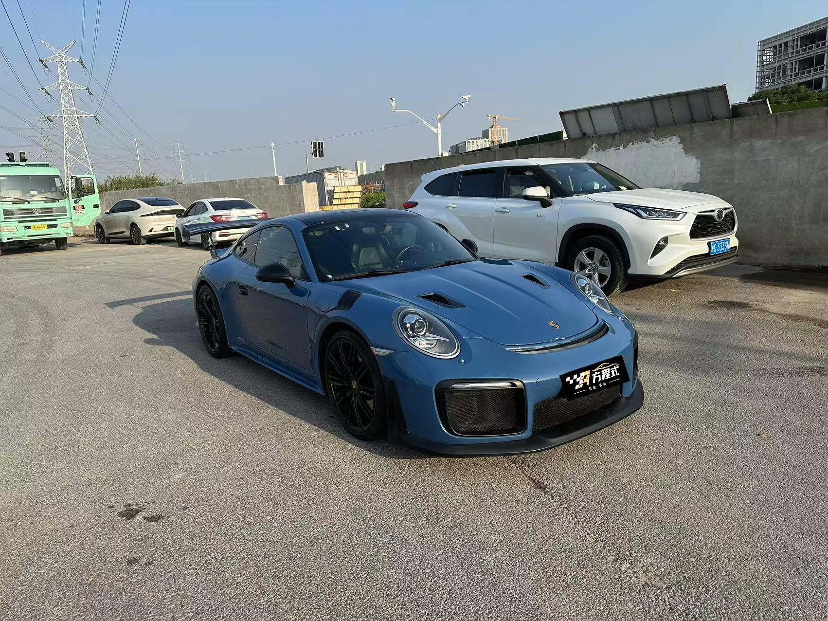 二手保时捷 911 黑色/蓝色 Carrera S 3.8L  中规版