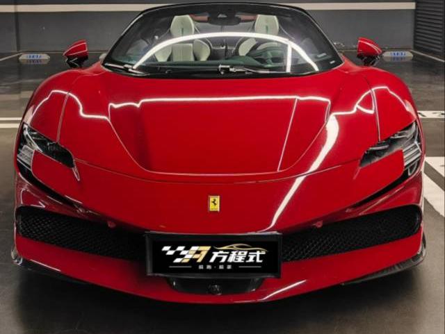 二手法拉利 SF90 红色/白色 2021款 3.9T V8 Spider
