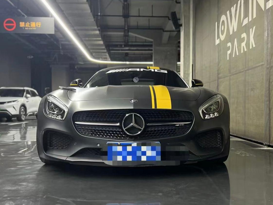 二手奔驰 AMG GT 灰色/黑色 2016款