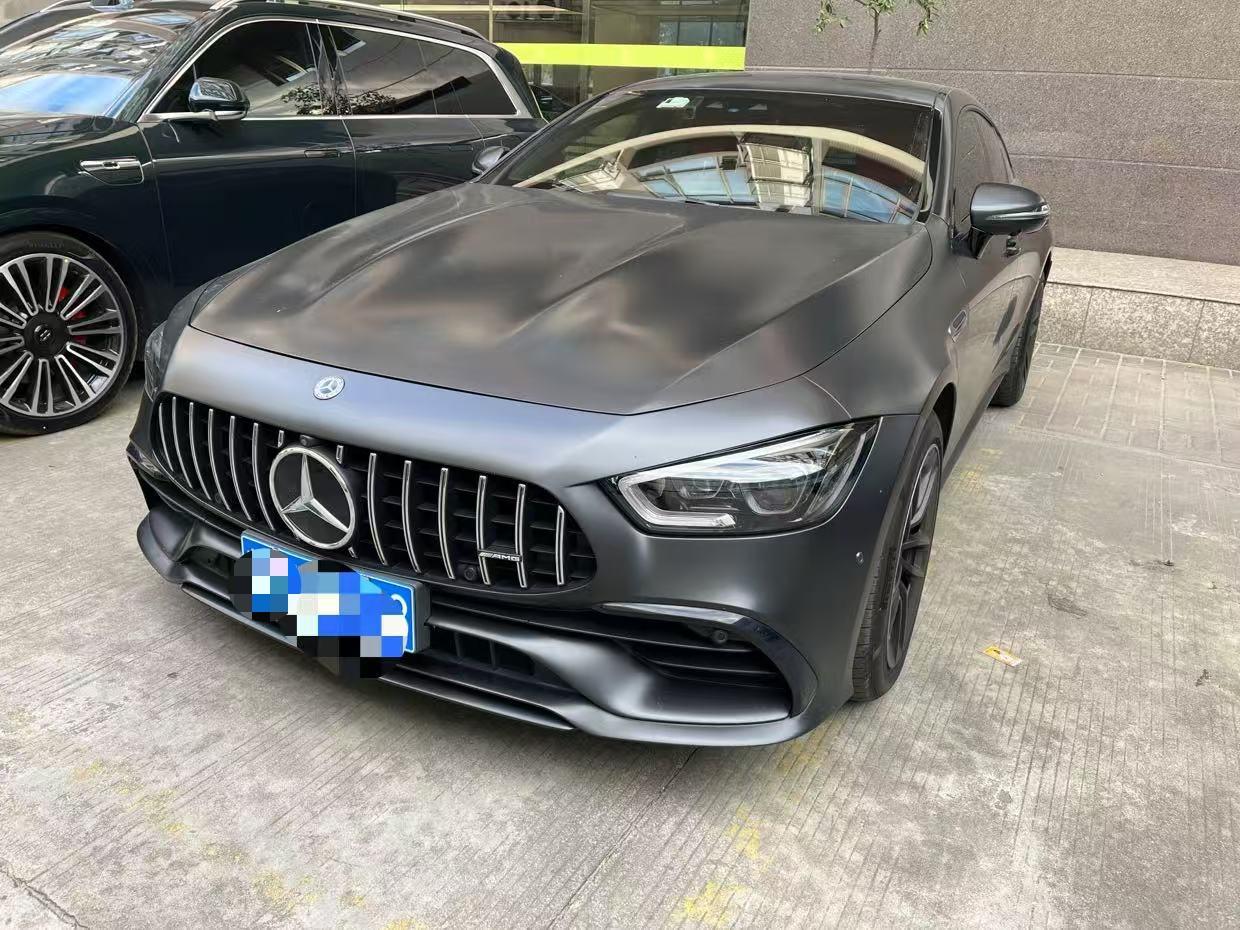 二手奔驰 AMG GT 黑灰/红色 GT53  中规版