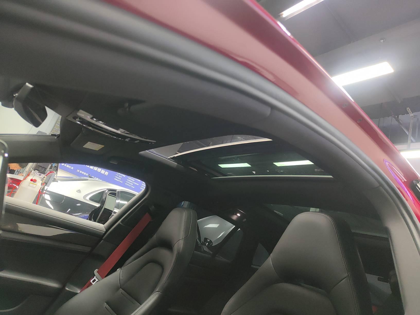 二手保时捷 Panamera 胭脂红/黑色 2017款 4S 猎装版 2.9T
