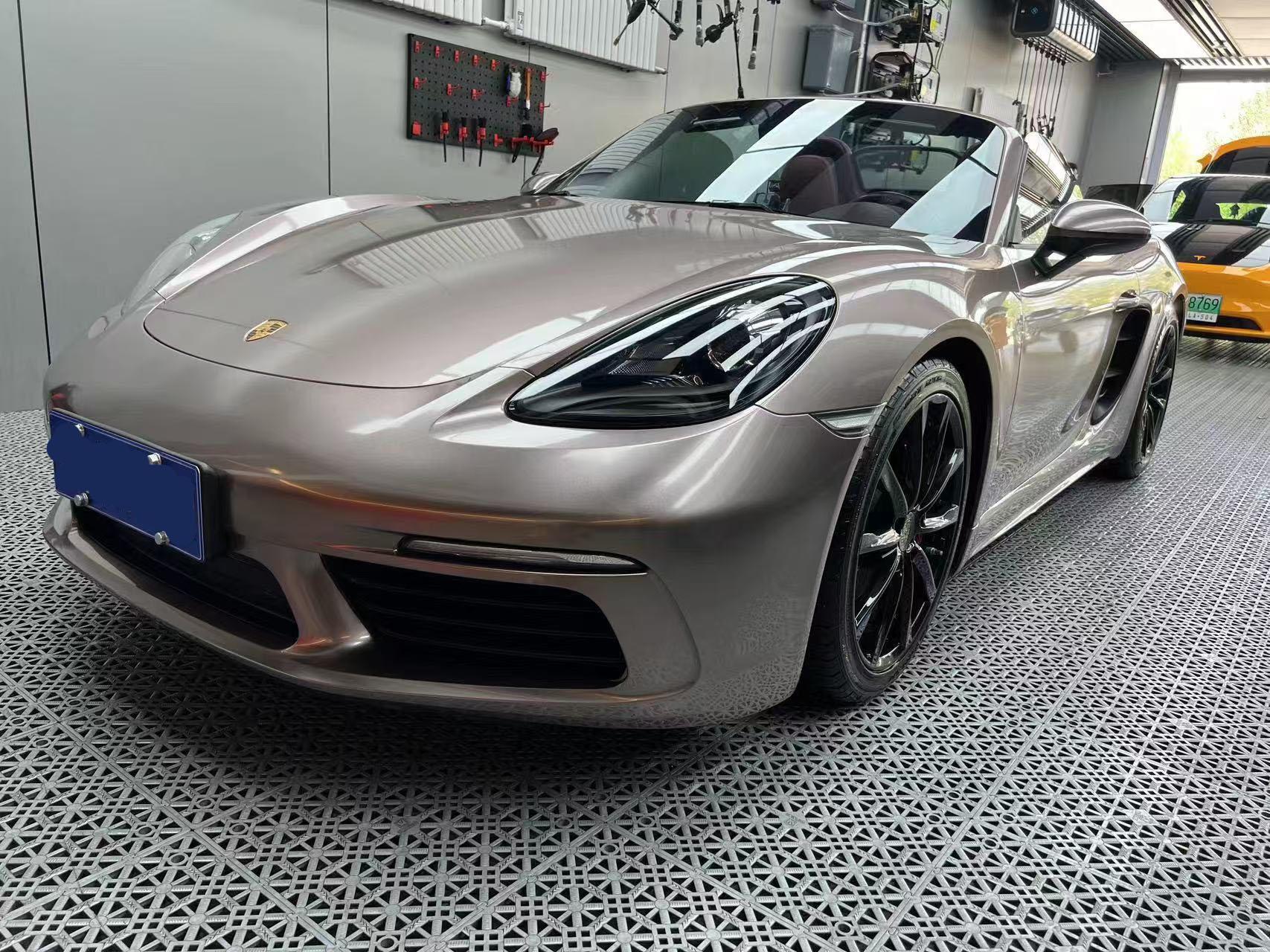 二手保时捷 718 粉色/红色 2020款 Boxster 2.0T