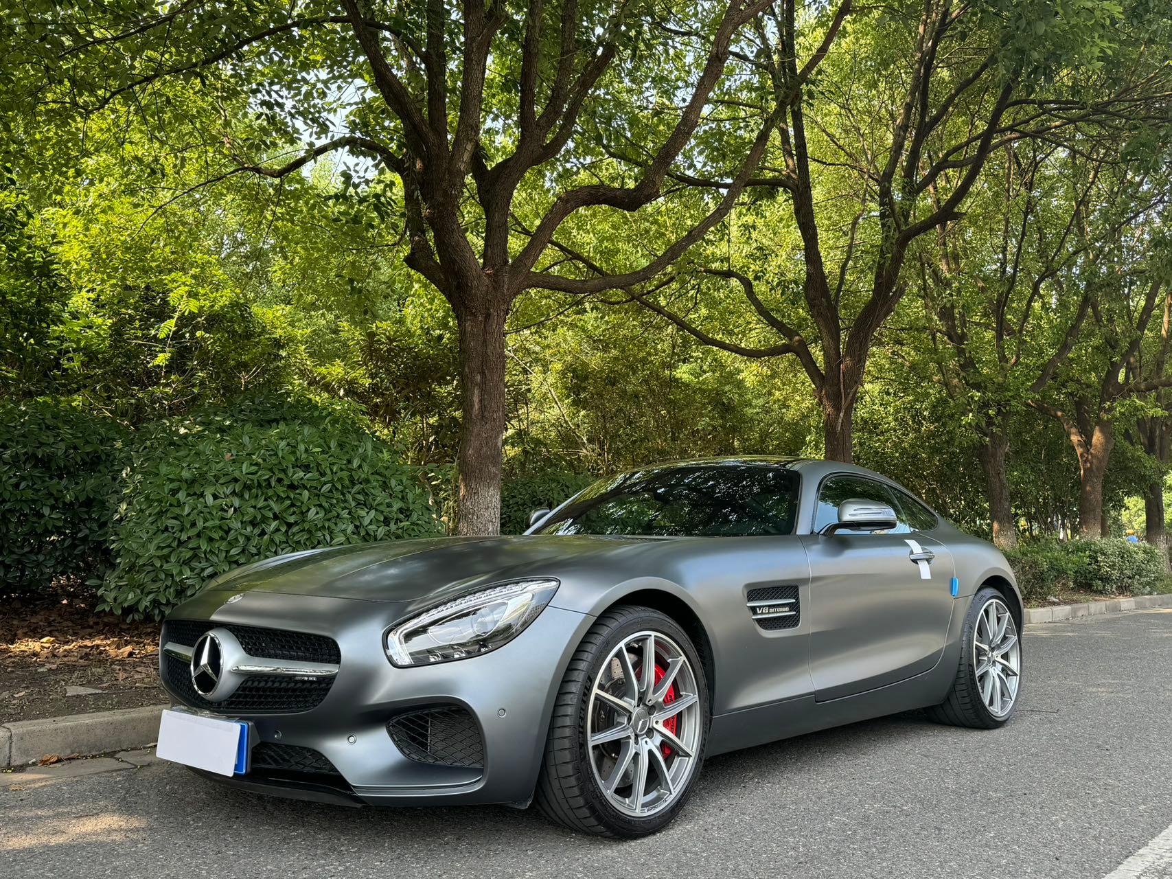 二手奔驰 AMG GT 灰色/黑色 2017款 GT S