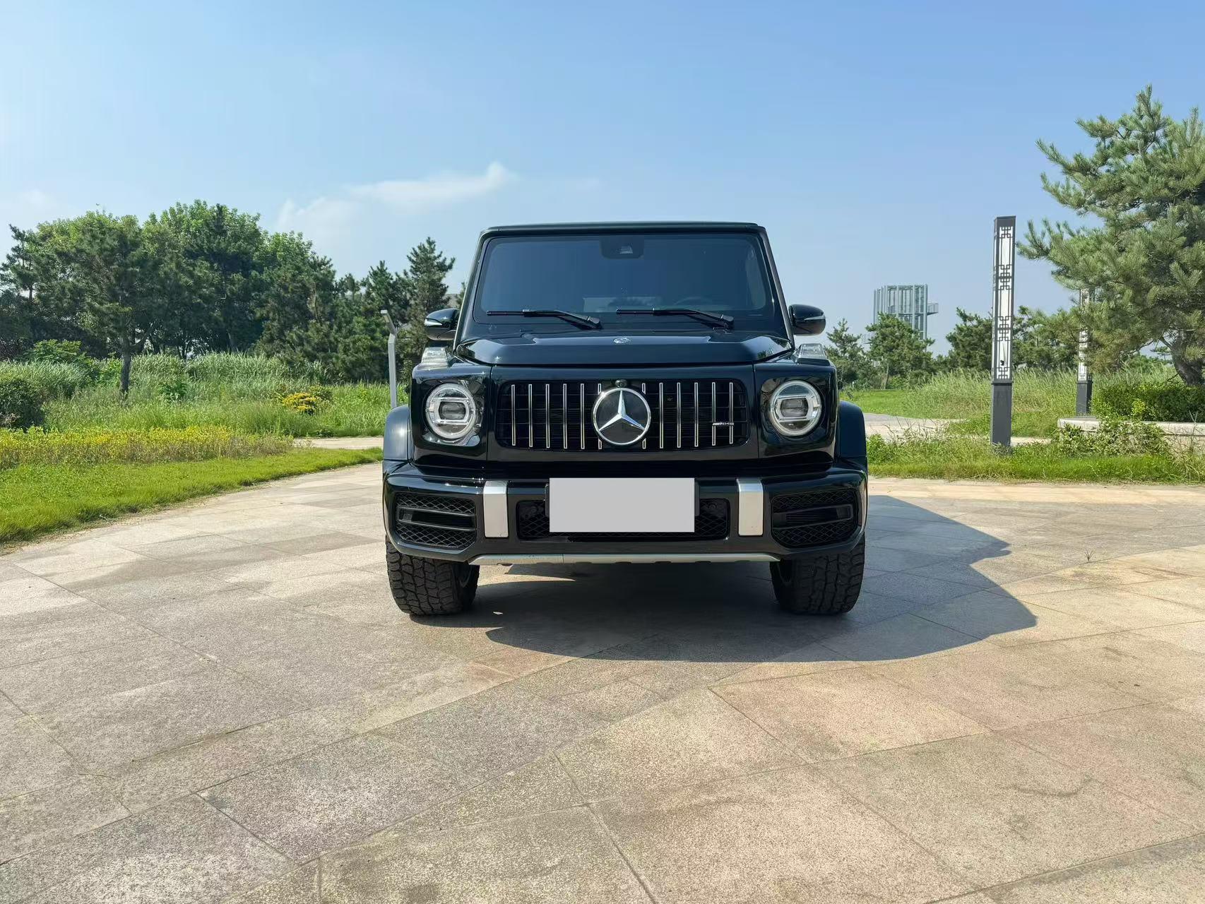 二手奔驰 奔驰G级 黑色/棕色 2020款G350