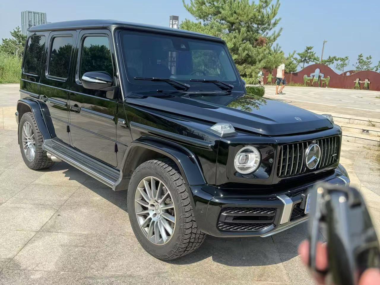 二手奔驰 奔驰G级 黑色/棕色 2020款G350