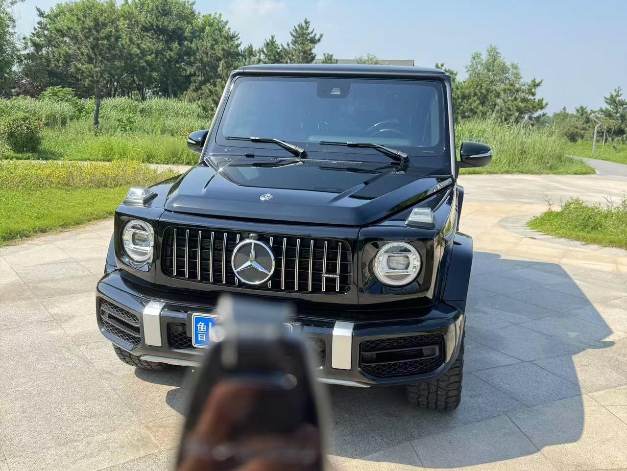 二手奔驰 奔驰G级 黑色/棕色 2020款G350