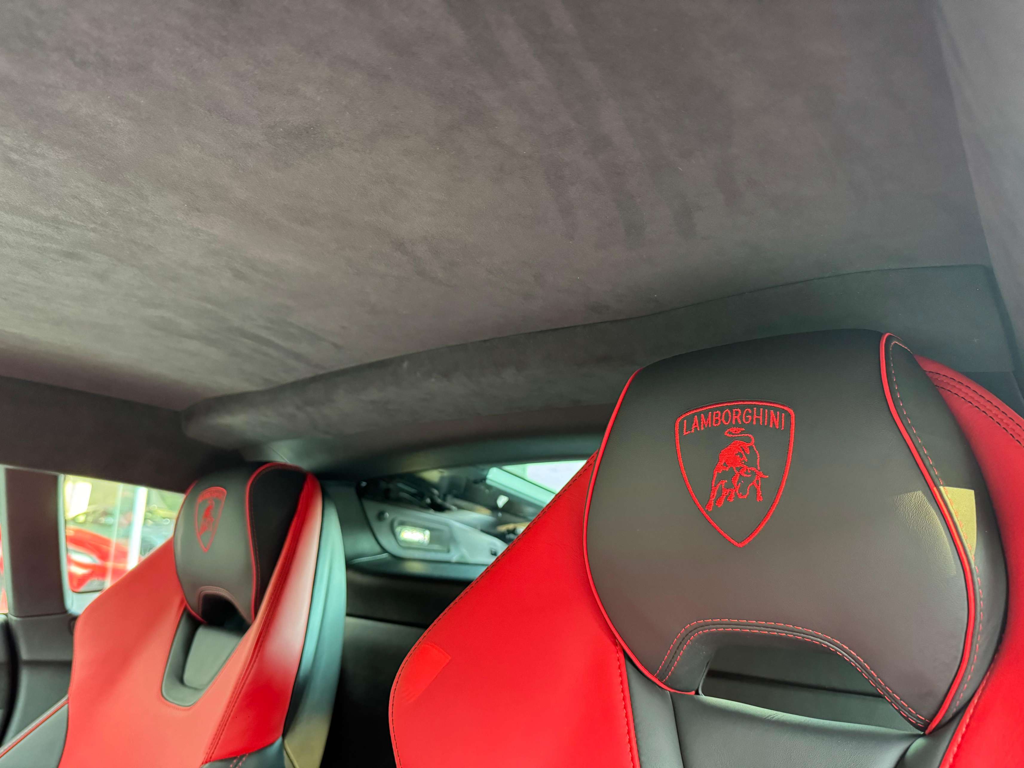 二手兰博基尼 Huracán 灰色/红色 2020款 Huracán EVO RWD