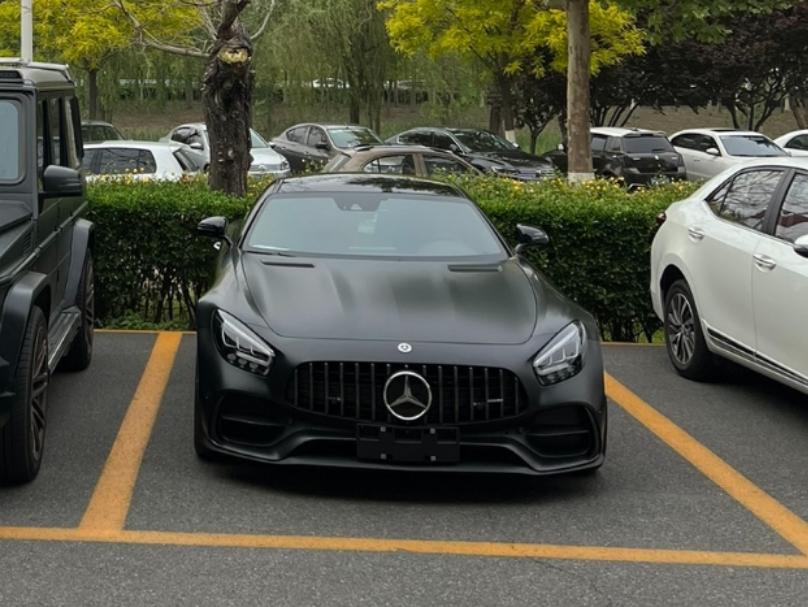 二手奔驰 AMG GT 灰色/黑色 2021款 暗夜特别版