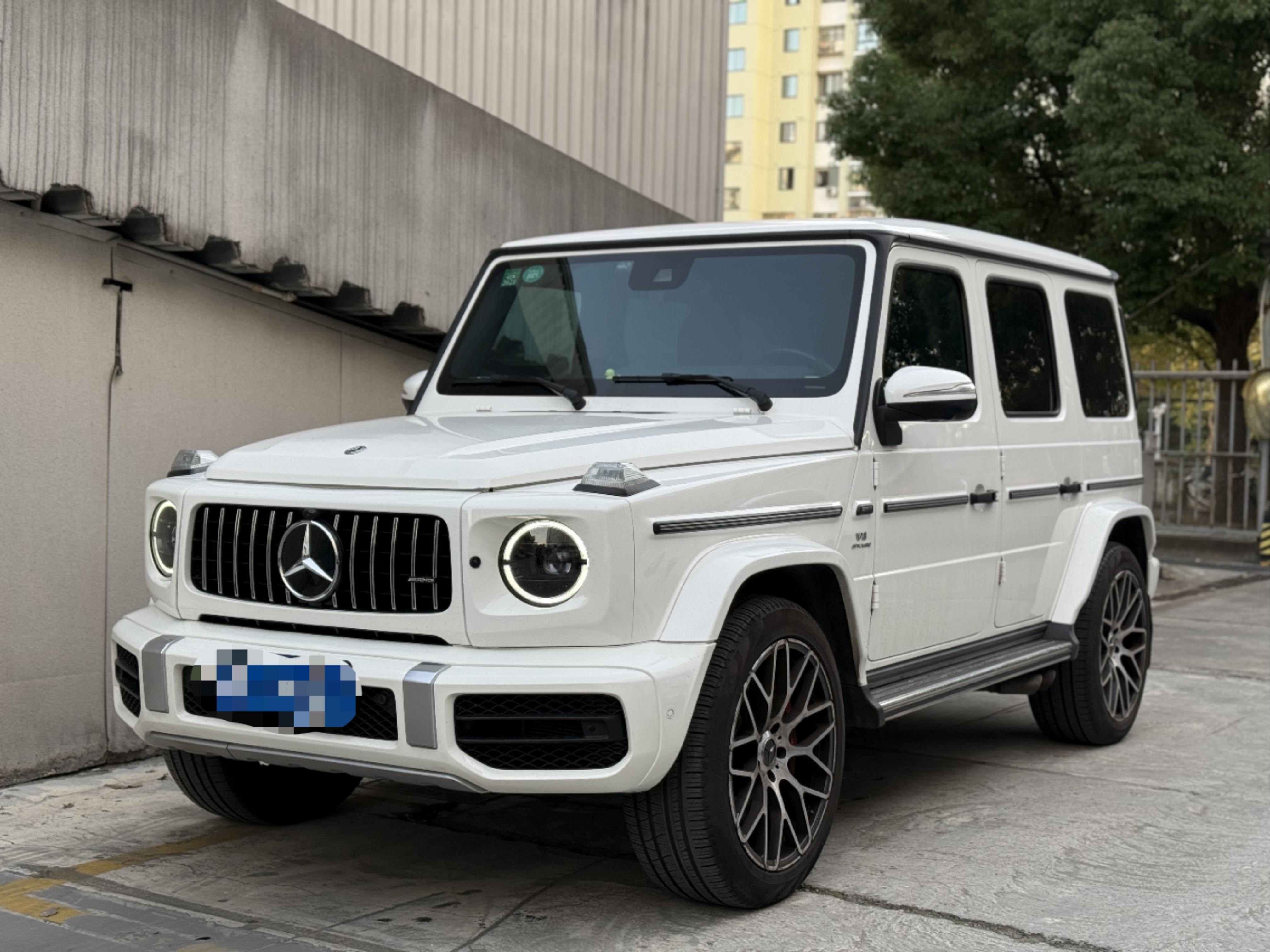 二手奔驰 奔驰G级 白色/黑色 2019款 G500
