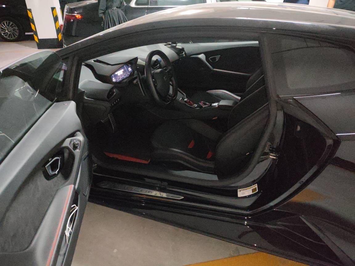 二手兰博基尼 Huracán 黑色/黑色 2020款 Huracán EVO RWD