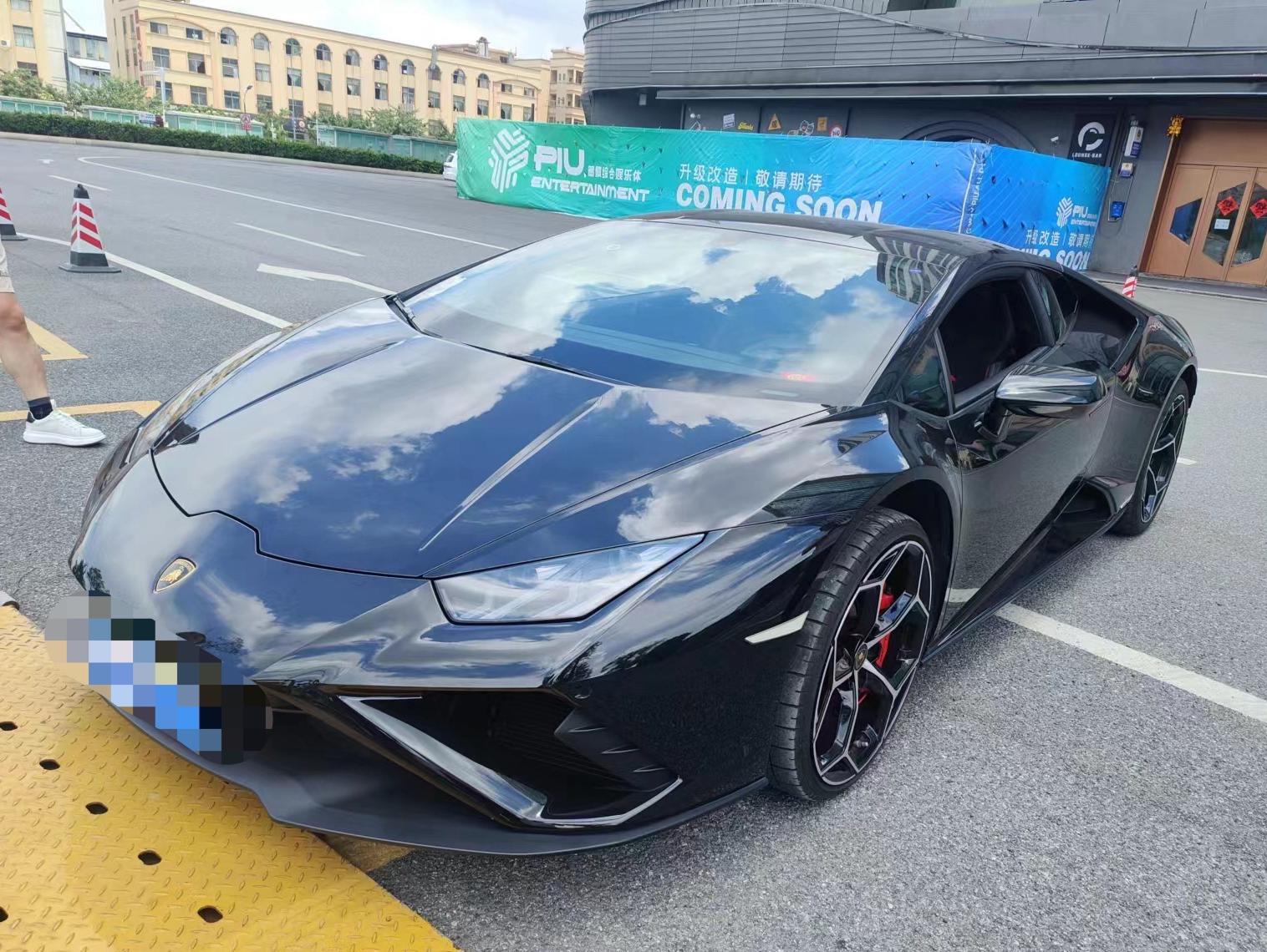 二手兰博基尼 Huracán 黑色/黑色 2020款 Huracán EVO RWD