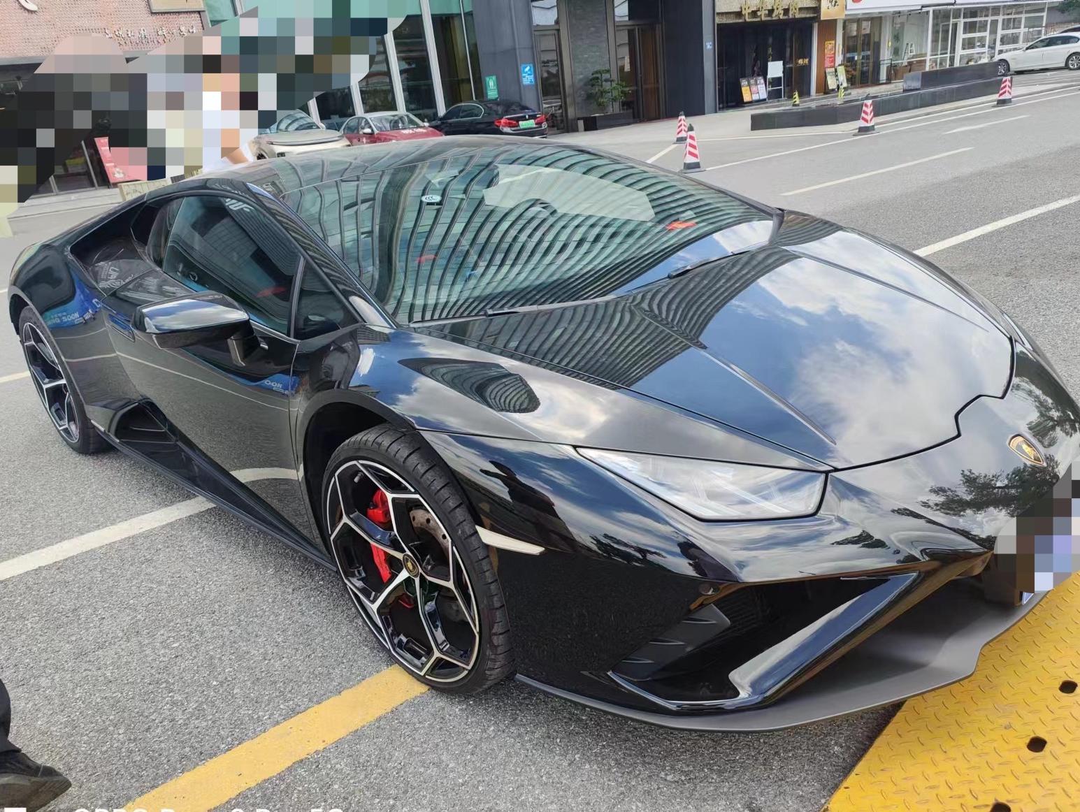 二手兰博基尼 Huracán 黑色/黑色 2020款 Huracán EVO RWD