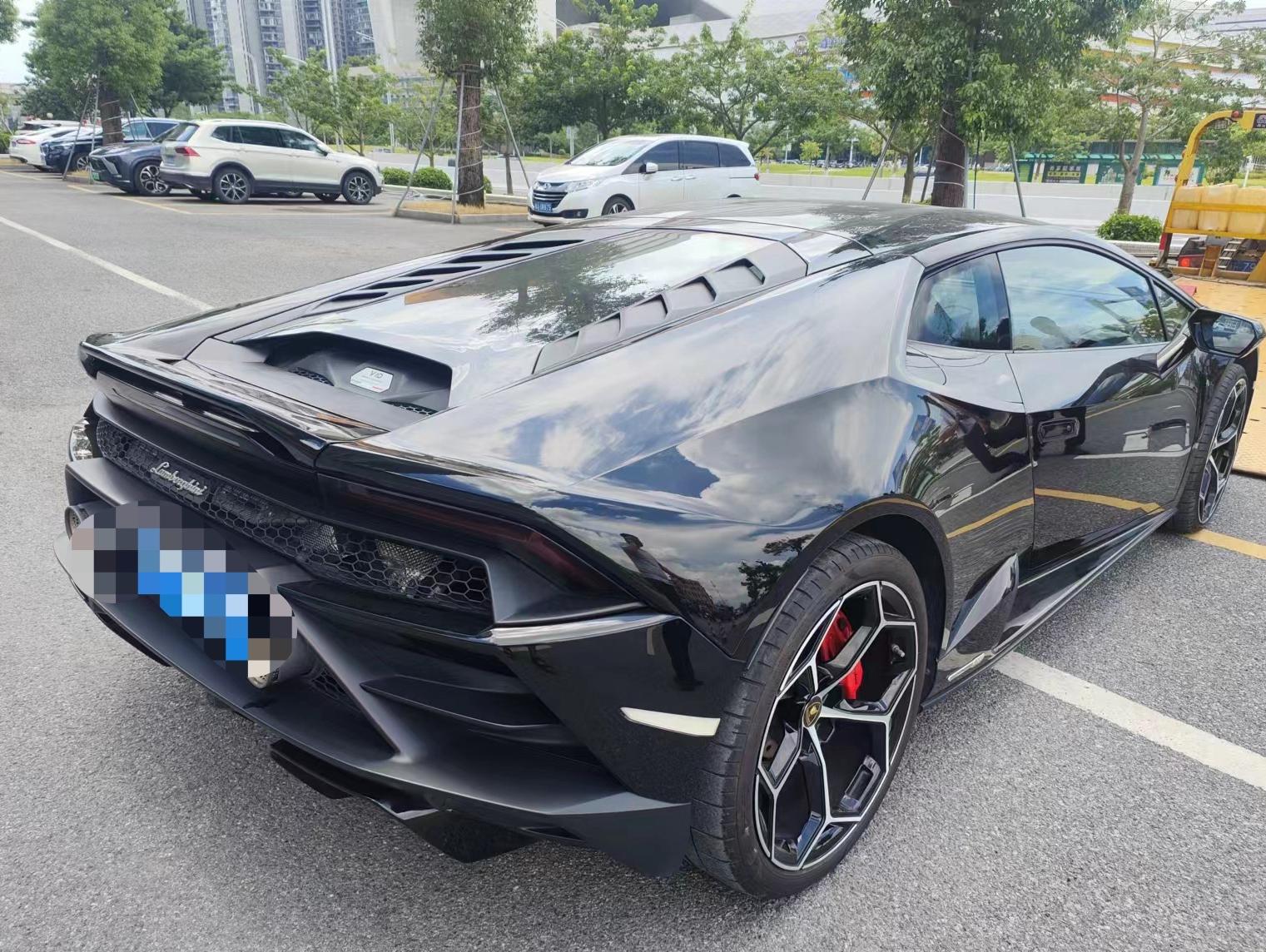二手兰博基尼 Huracán 黑色/黑色 2020款 Huracán EVO RWD