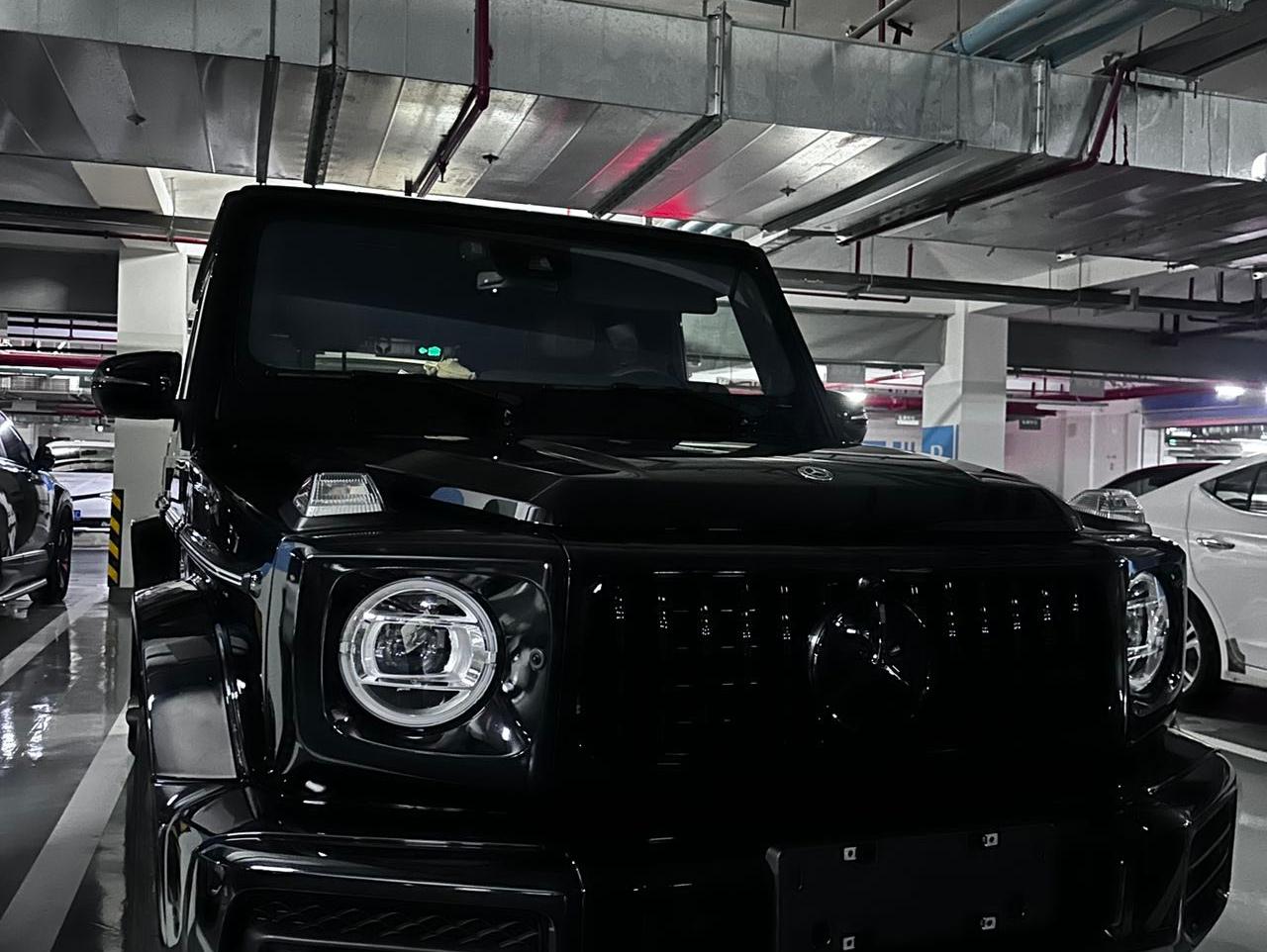 二手奔驰 奔驰G级 黑色/棕色 2020款G350