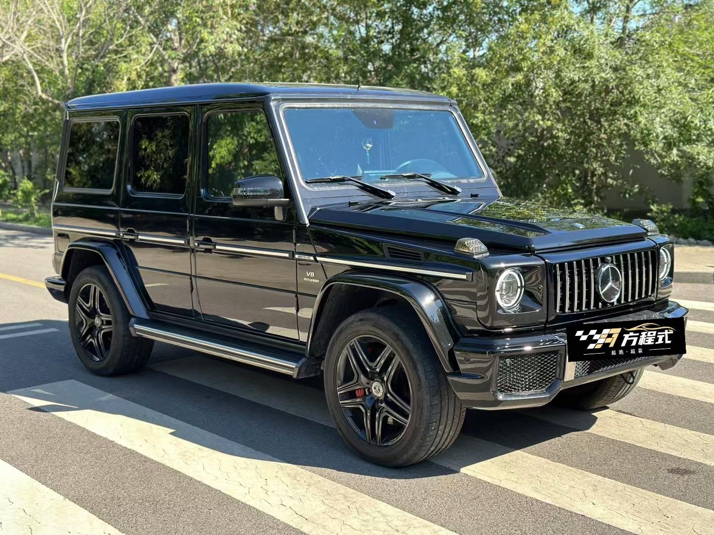 二手奔驰 G级AMG 黑色/红色 2013款 AMG G 63