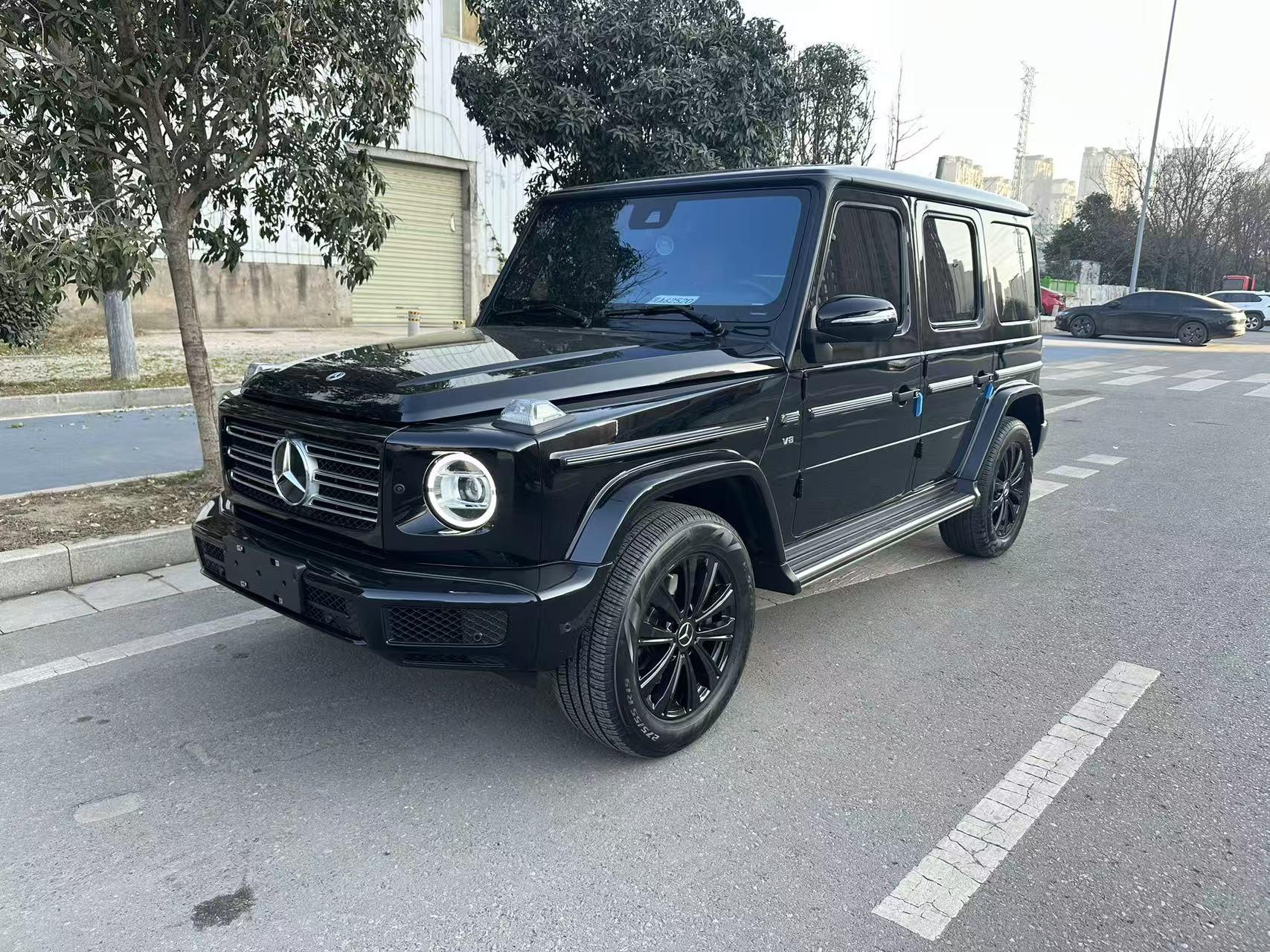二手奔驰 奔驰G级 黑色/红色 2022款 G 500