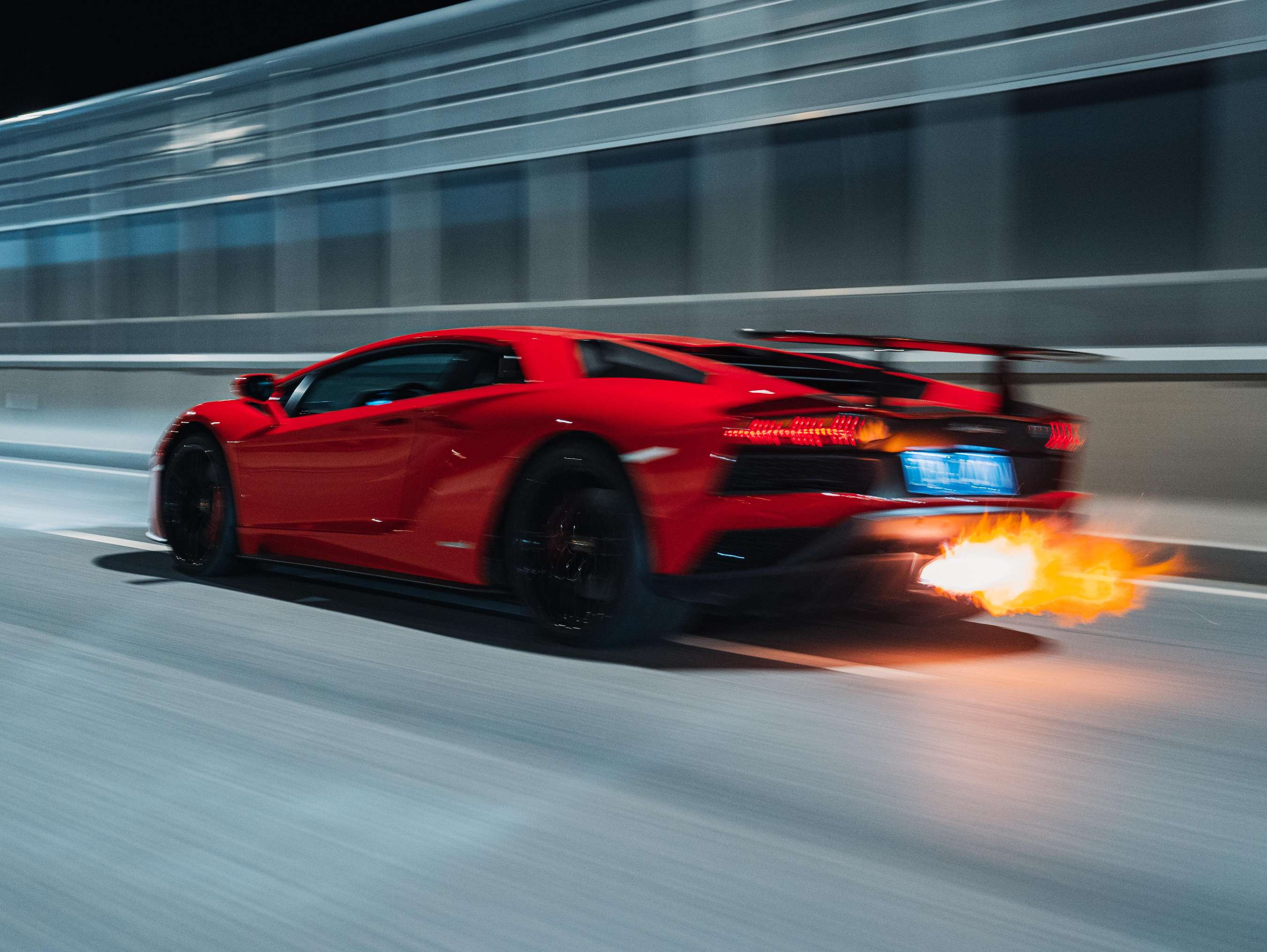 二手兰博基尼 Aventador 红色/黑红 2017款 Aventador S