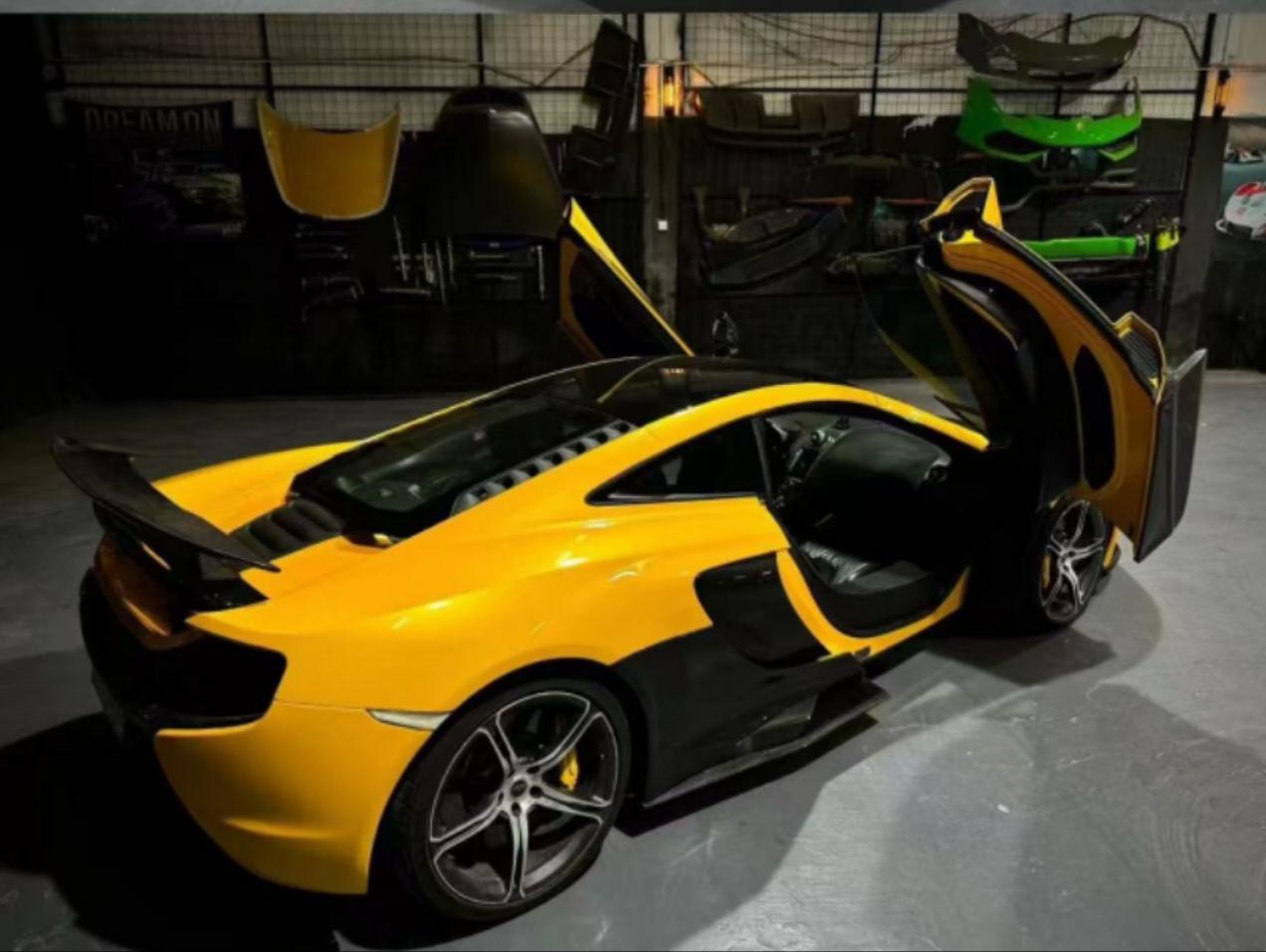 二手迈凯伦 650S 黄色/黑色 2014款 3.8T Coupe