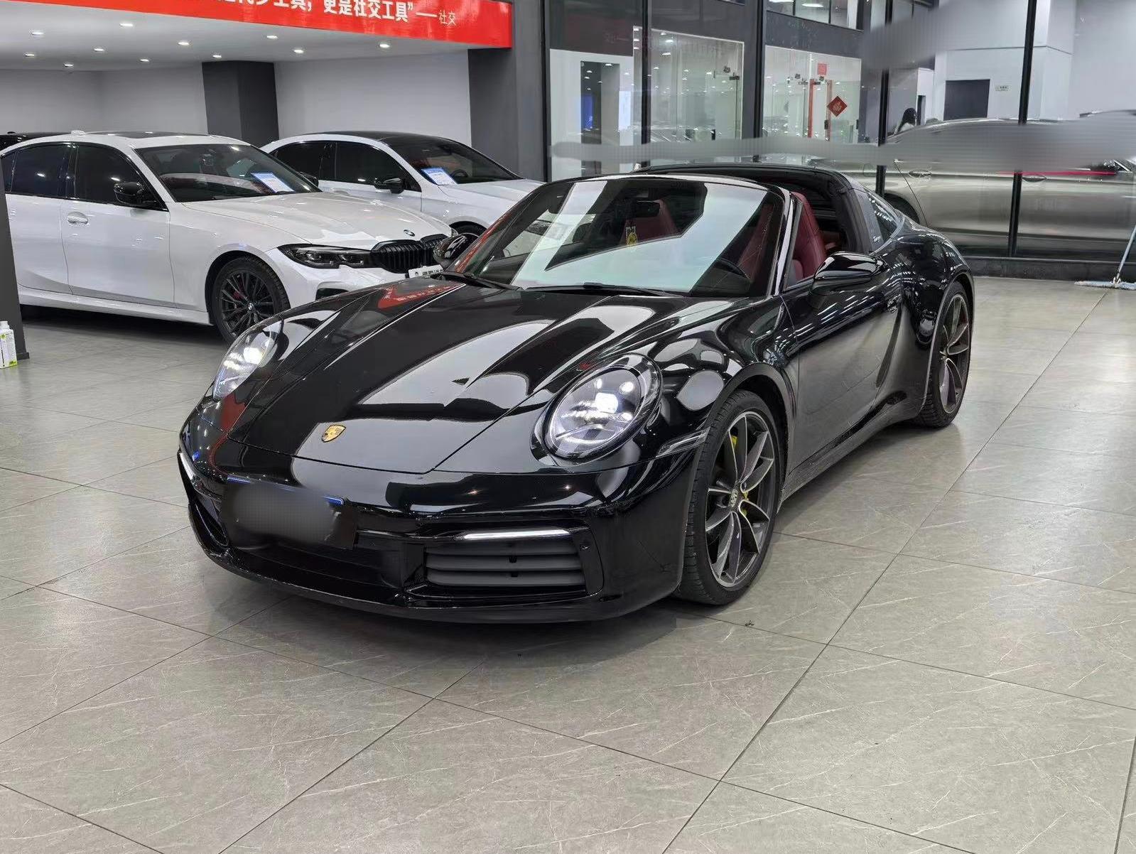 二手保时捷 911 黑色/红色 2020款 Targa 4 3.0T
