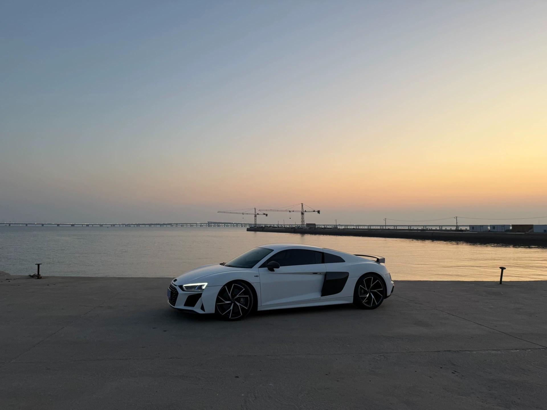 二手奥迪 R8 白色/黑色 2016款 V10 Coupe Performance