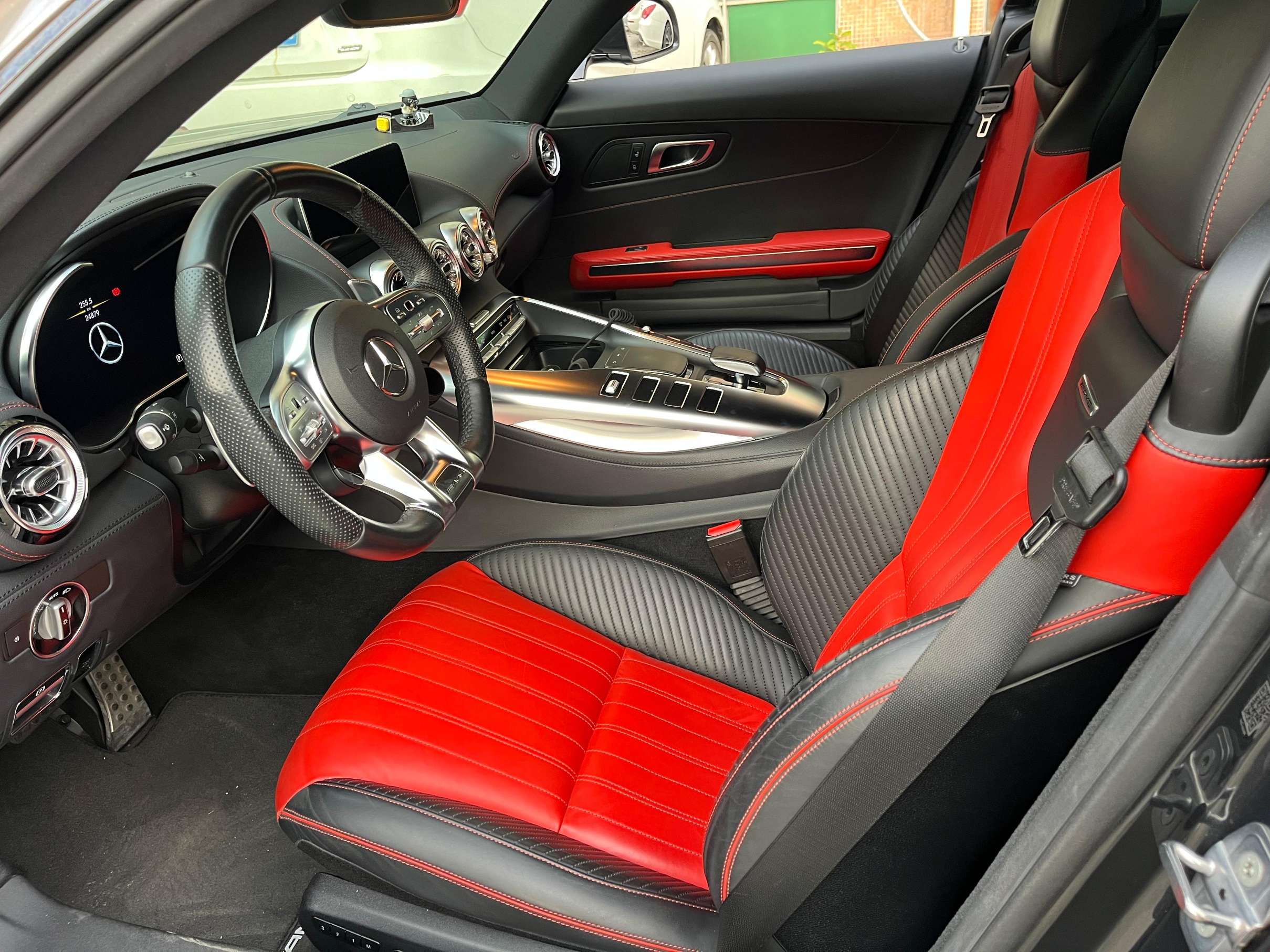 二手奔驰 AMG GT 黑色/红色 2019款