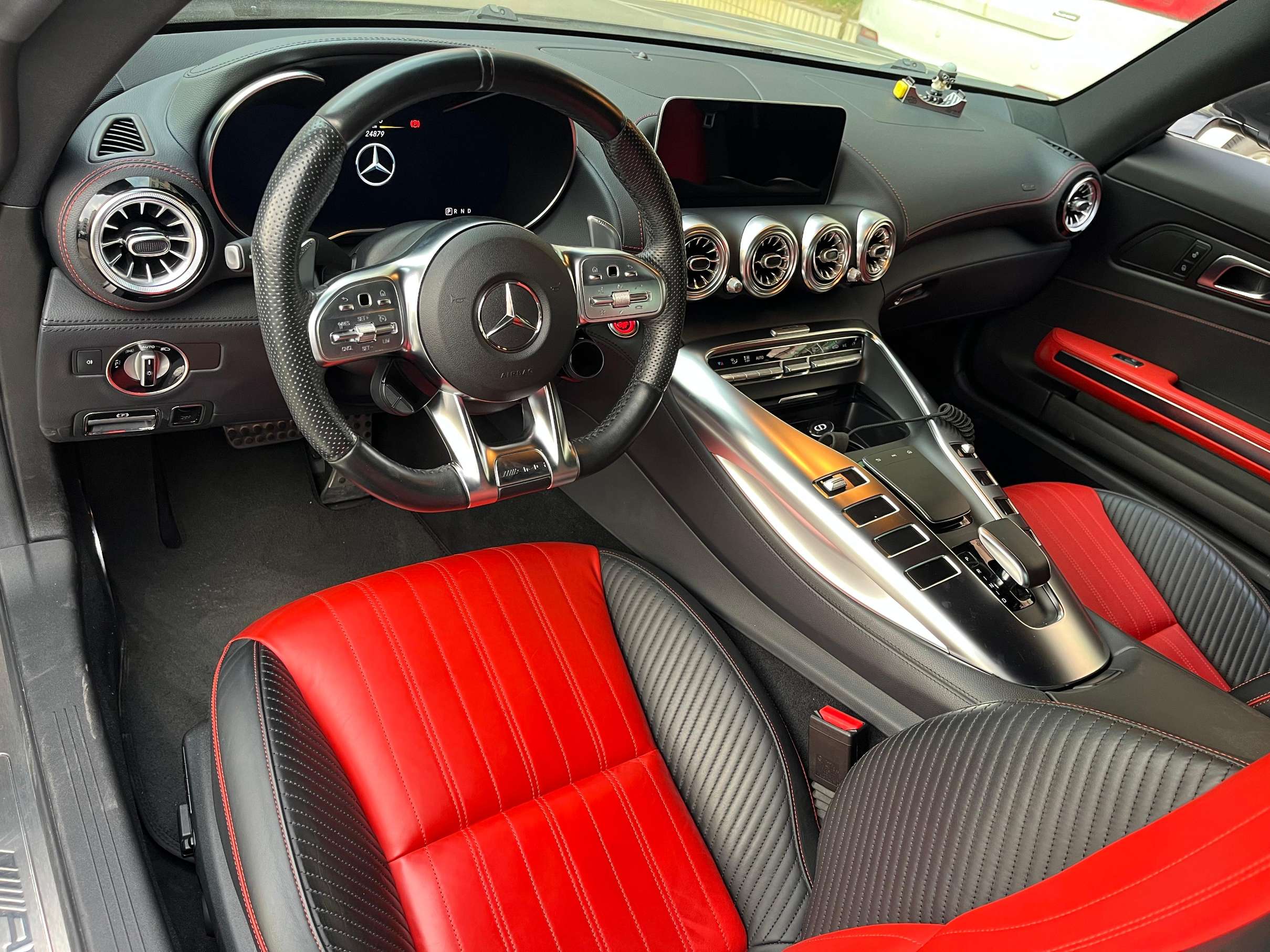 二手奔驰 AMG GT 黑色/红色 2019款